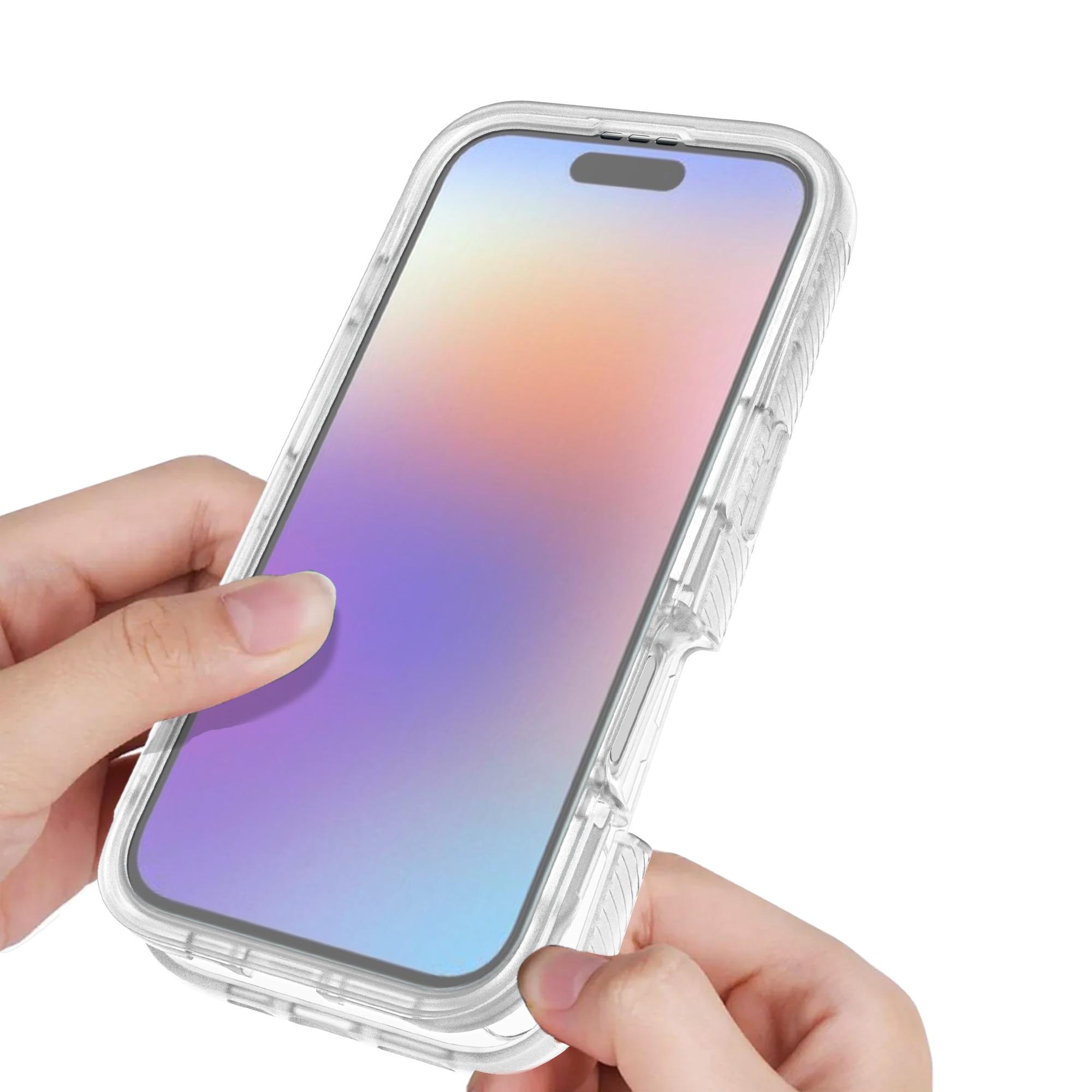 Full Protection Case iPhone 17 Gjennomsiktig