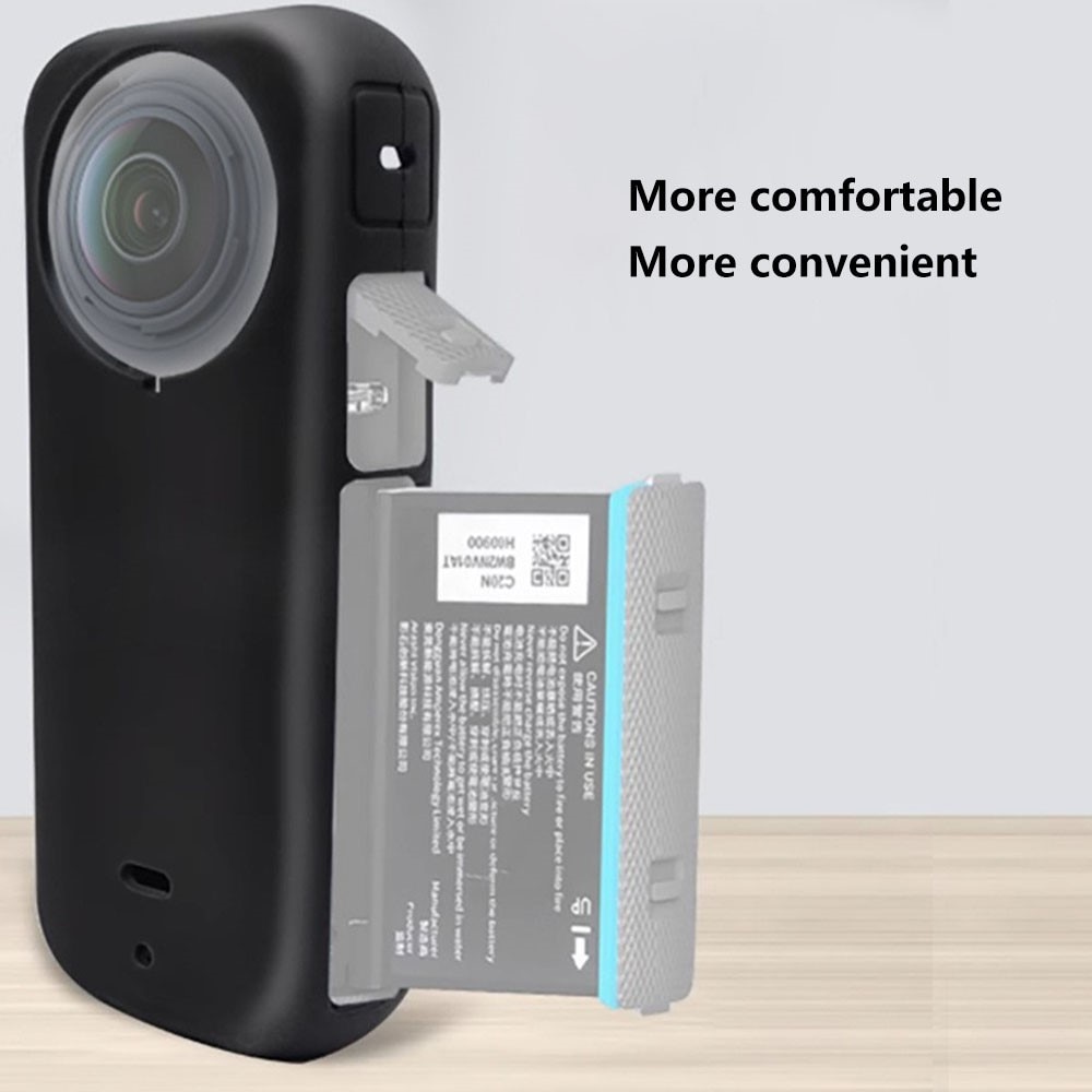 Silikon deksel Insta360 X4 svart