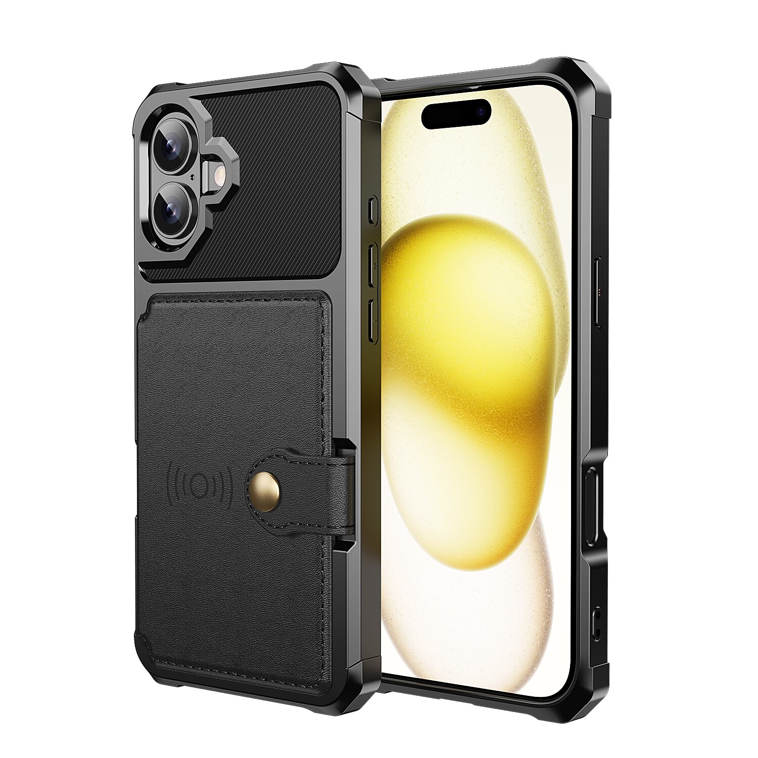 Tough Multi-slot Deksel iPhone 17 Svart