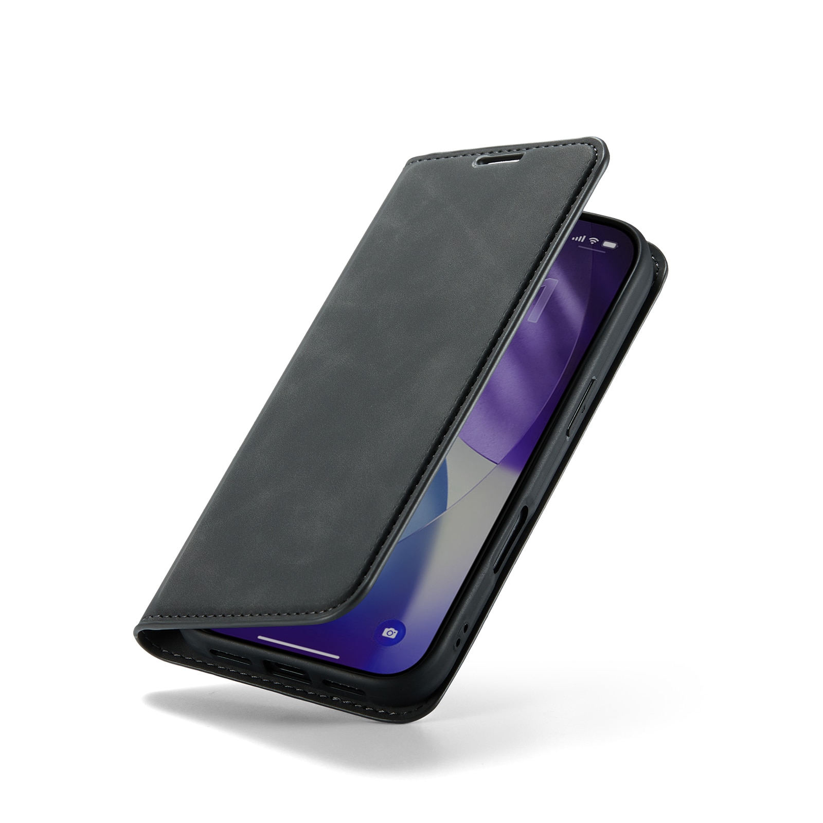 iPhone 17 Pro Slim Mobilveske Svart