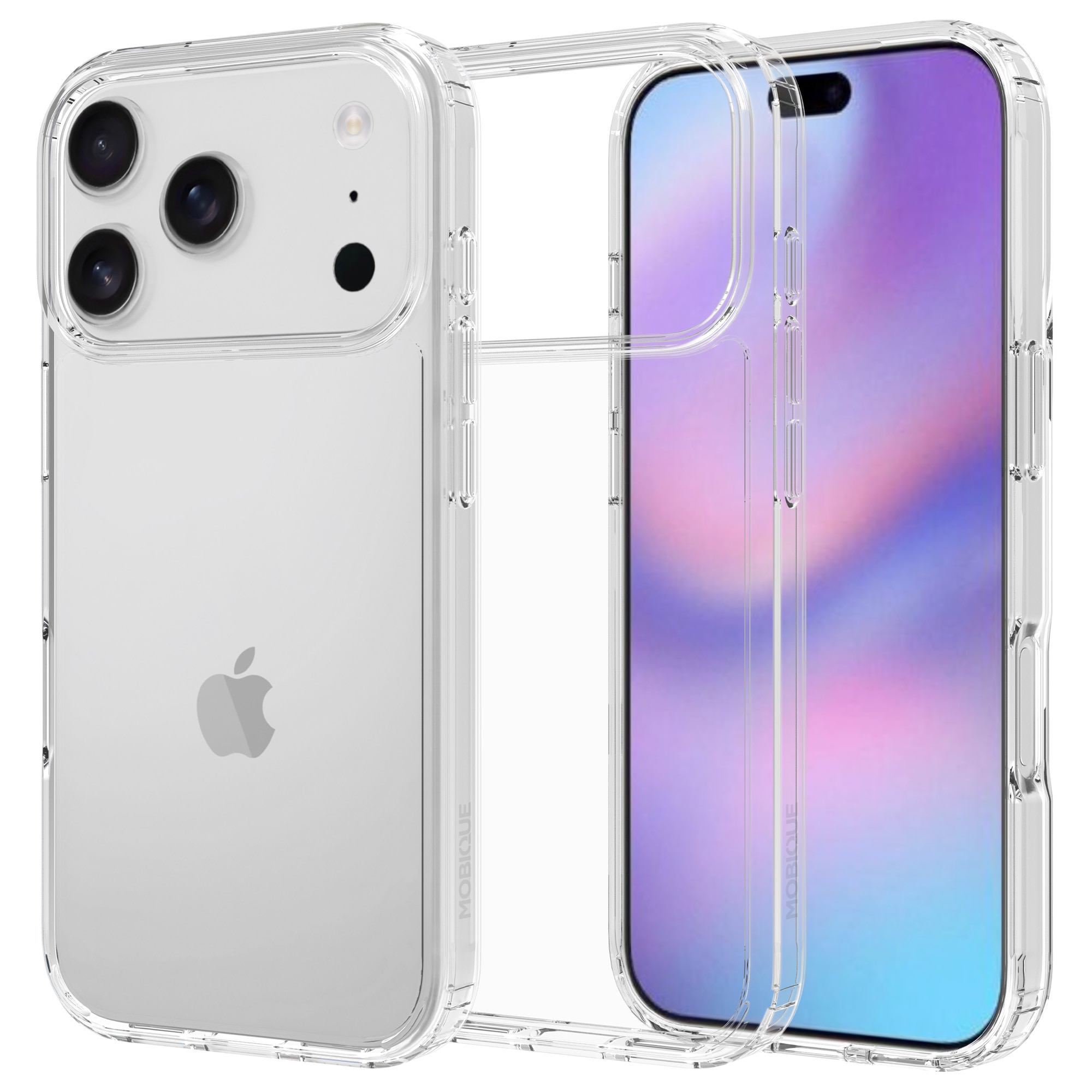 Hybriddeksel iPhone 17 Pro Max Gjennomsiktig