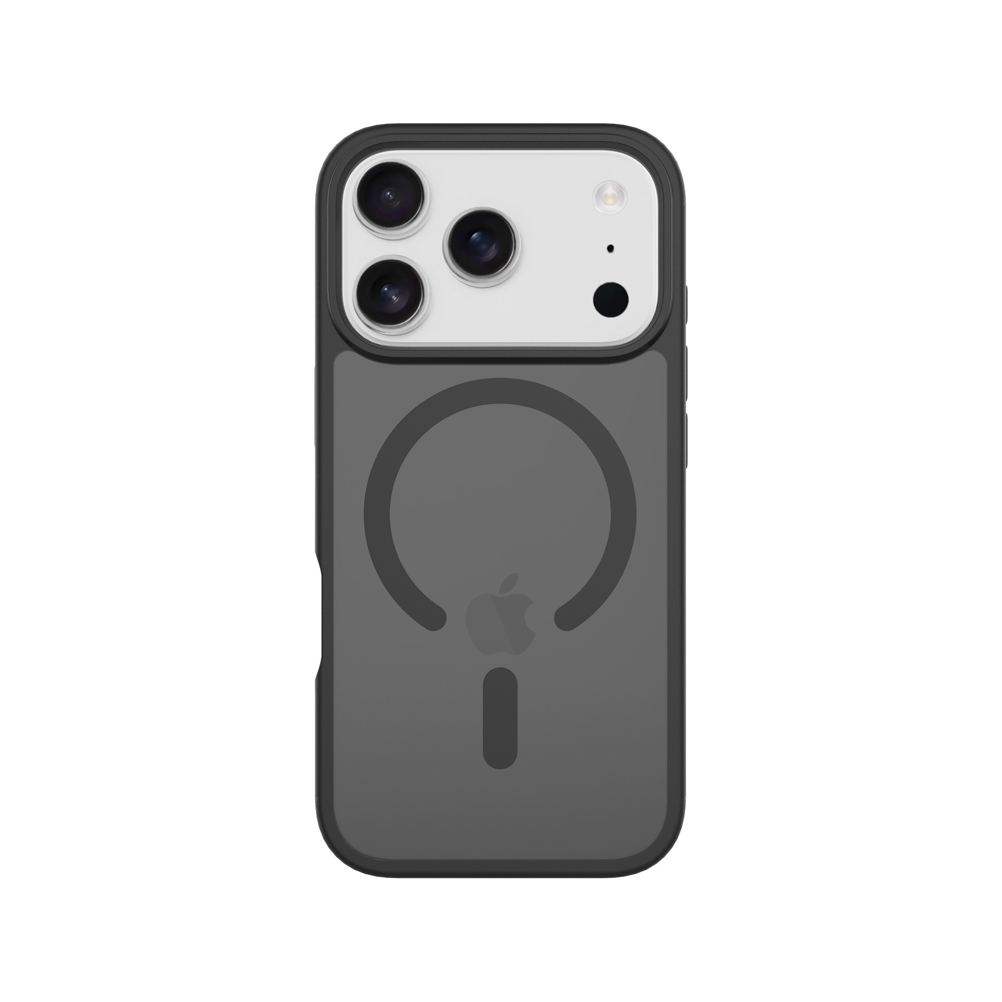 Magnetic Hybrid Deksel iPhone 17 Pro Max Frosted Black