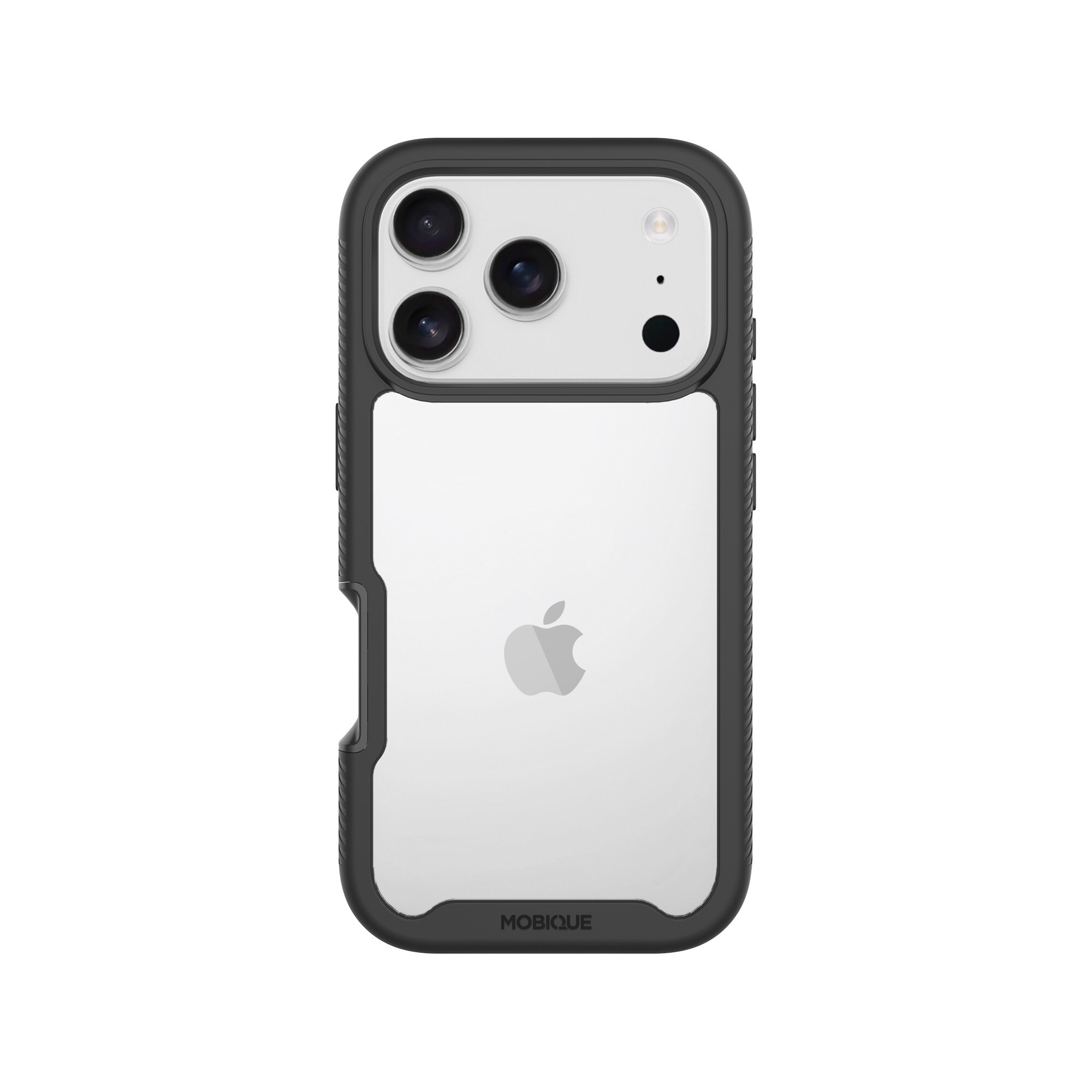 Full Protection Case iPhone 17 Pro Max Svart/gjennomsiktig