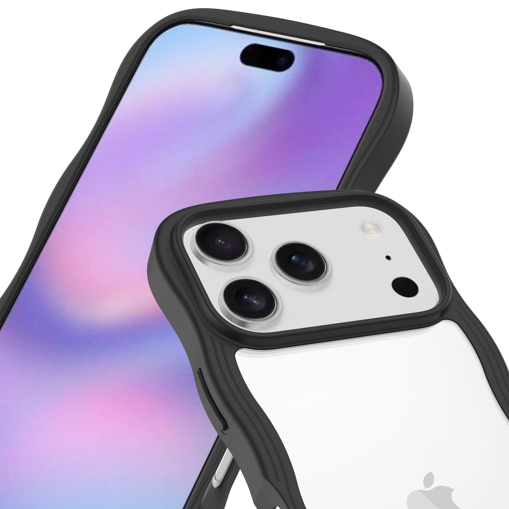 The Wave Case iPhone 17 Pro Svart
