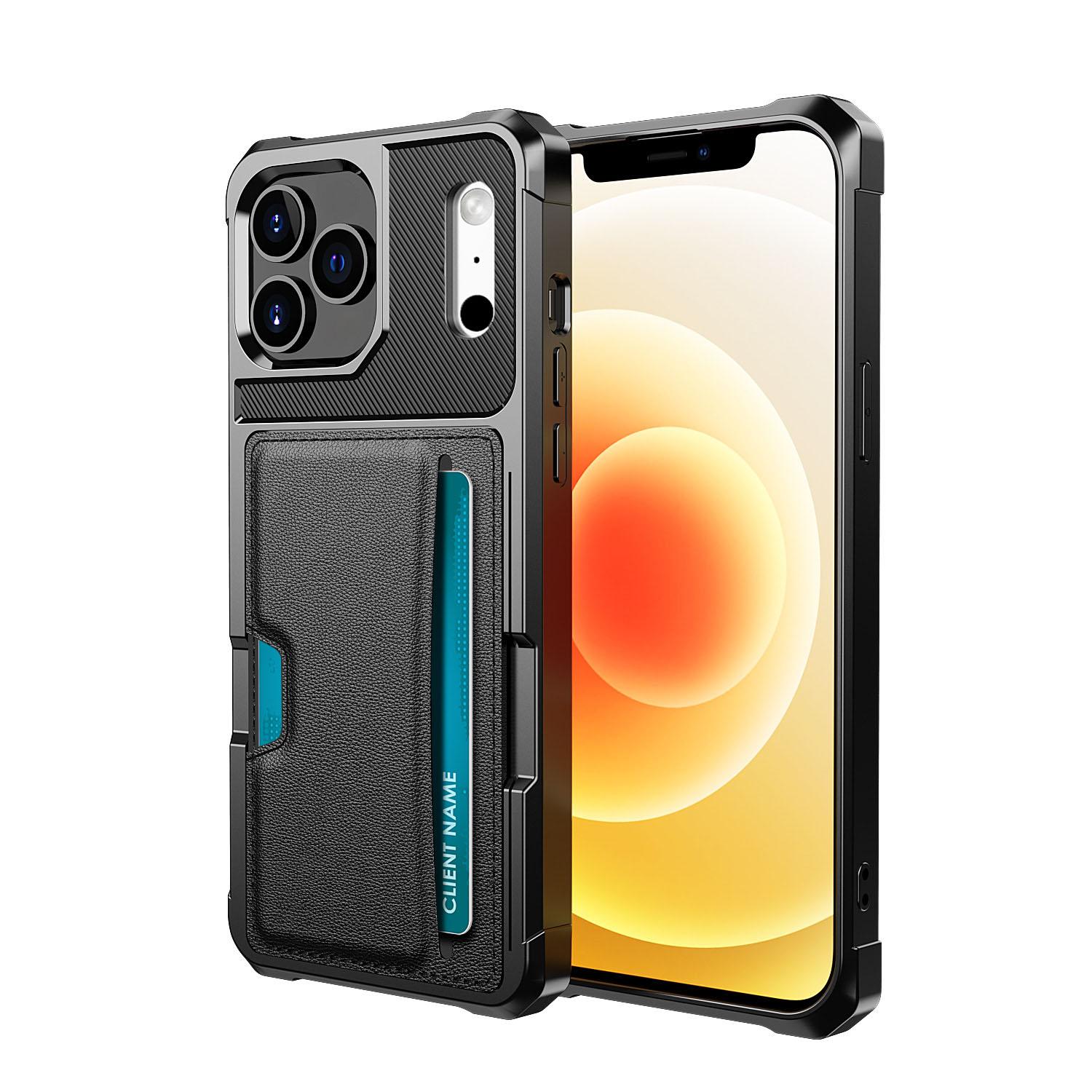 Tough Card Case iPhone 17 Pro Max svart
