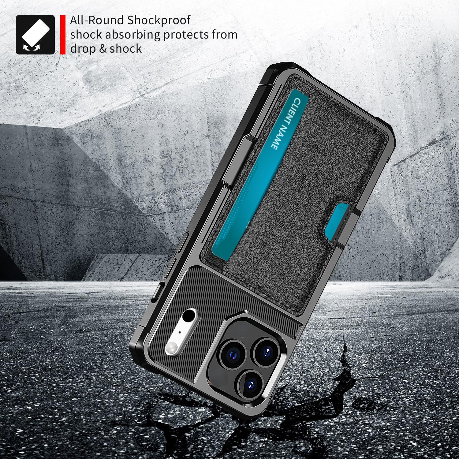 Tough Card Case iPhone 17 Pro Max svart