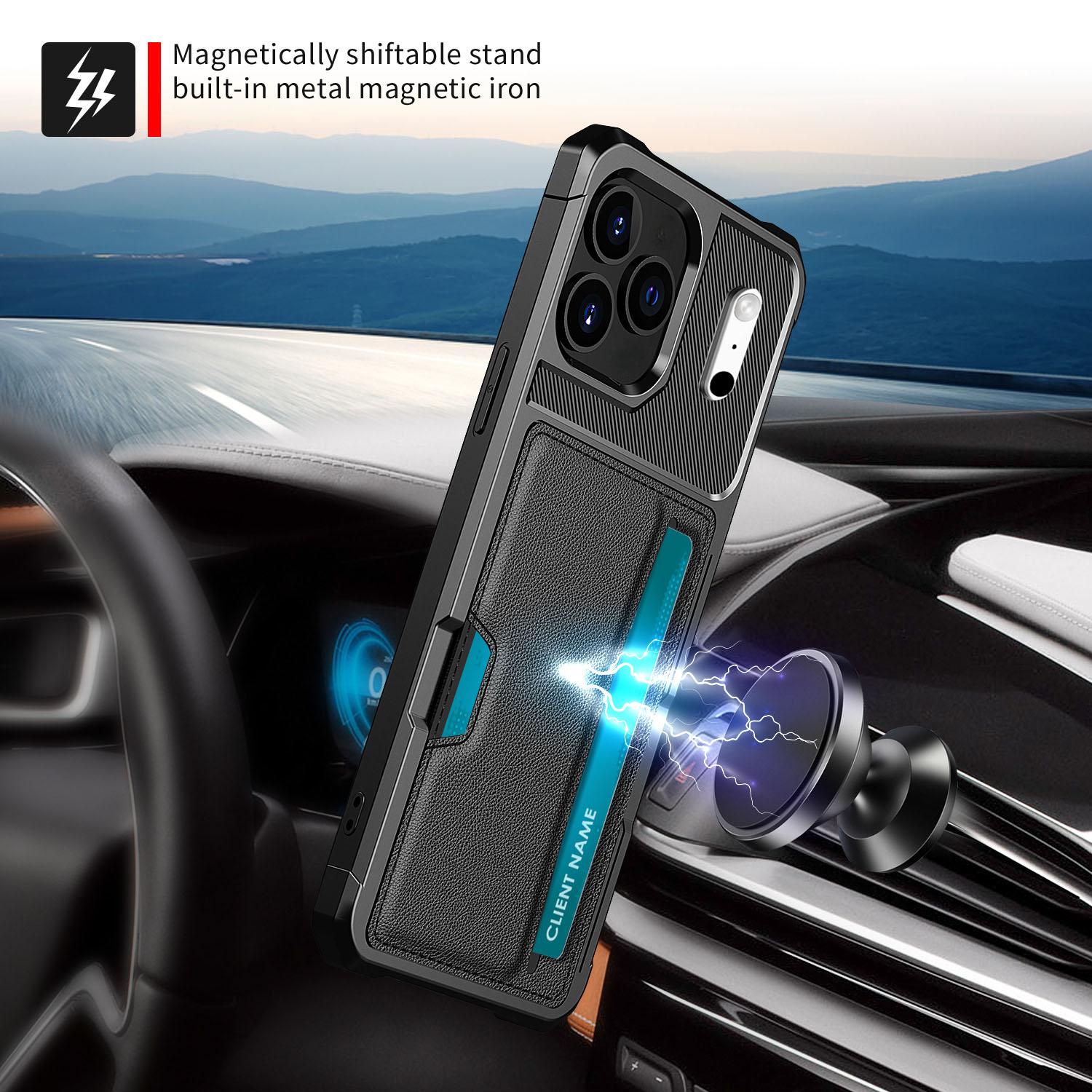 Tough Card Case iPhone 17 Pro Max svart