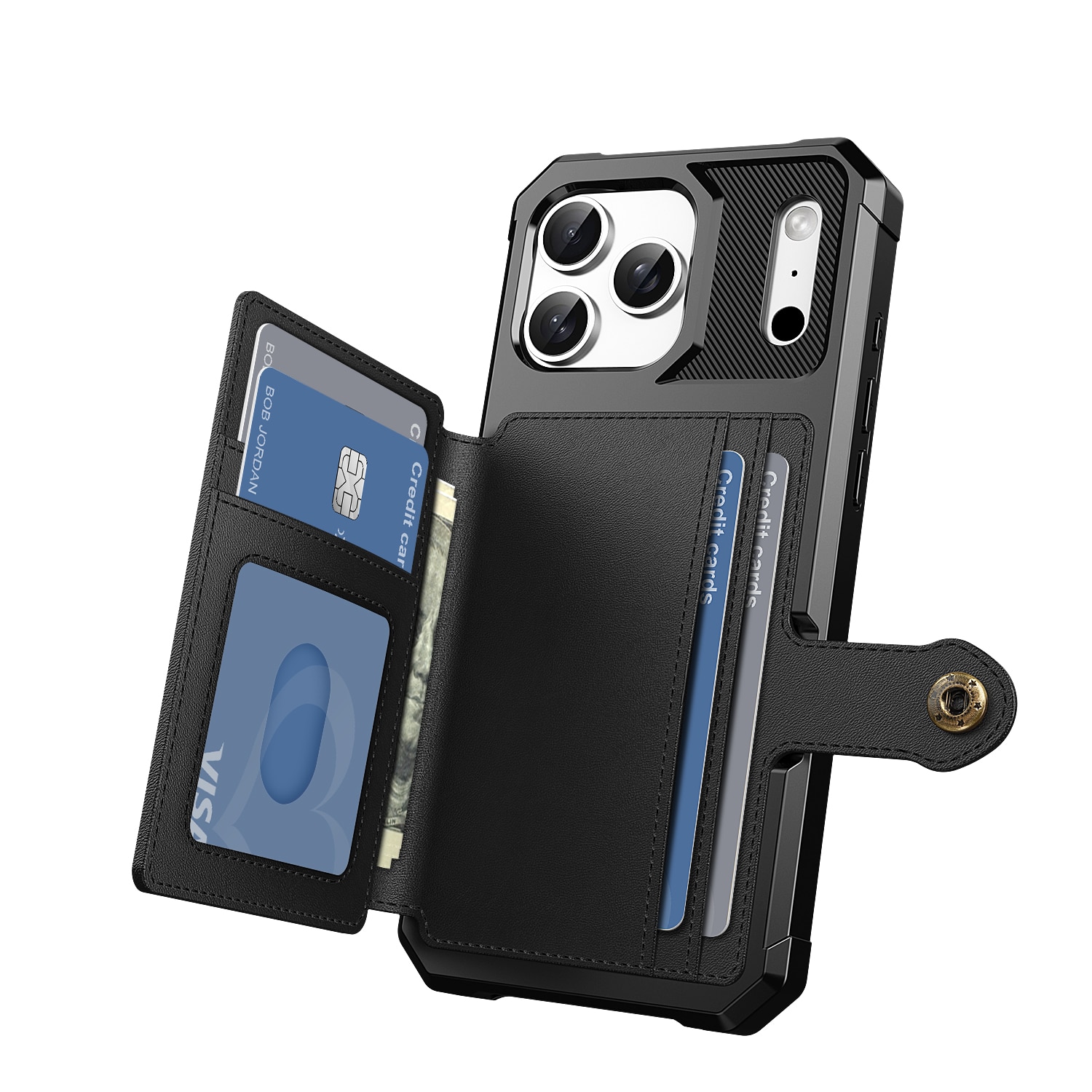 Tough Multi-slot Deksel iPhone 17 Pro Max Svart