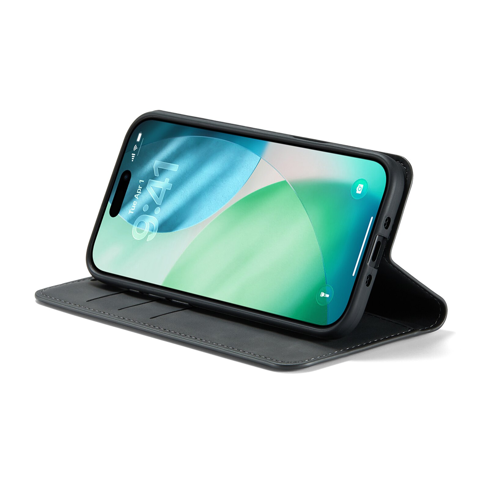 iPhone Air Slim Mobilveske Svart