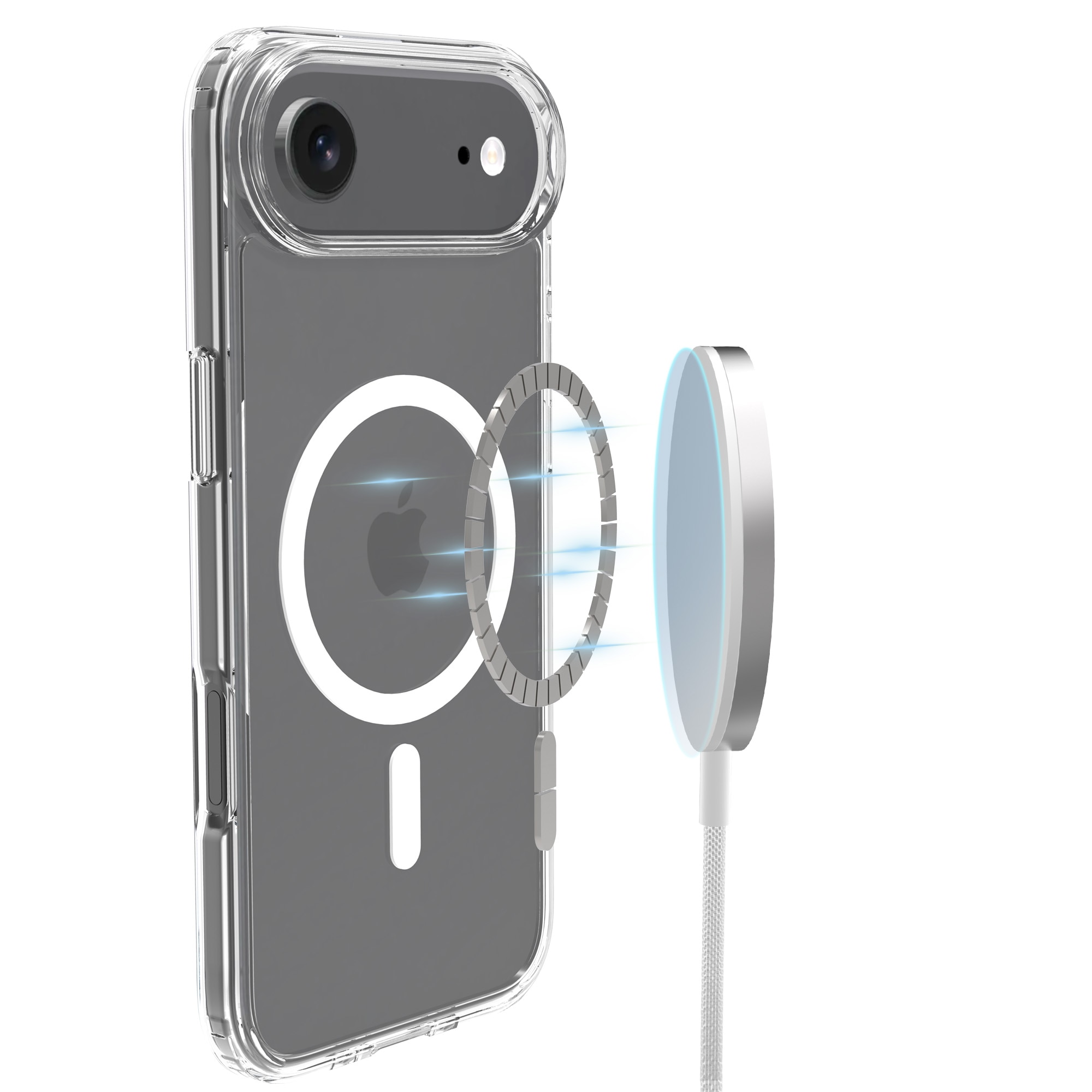 Hybriddeksel MagSafe iPhone Air Gjennomsiktig