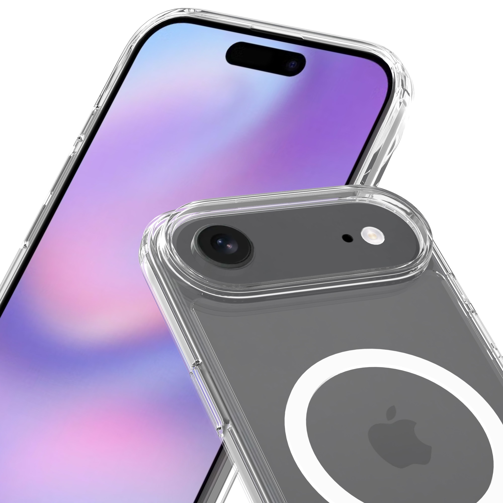 Hybriddeksel MagSafe iPhone Air Gjennomsiktig