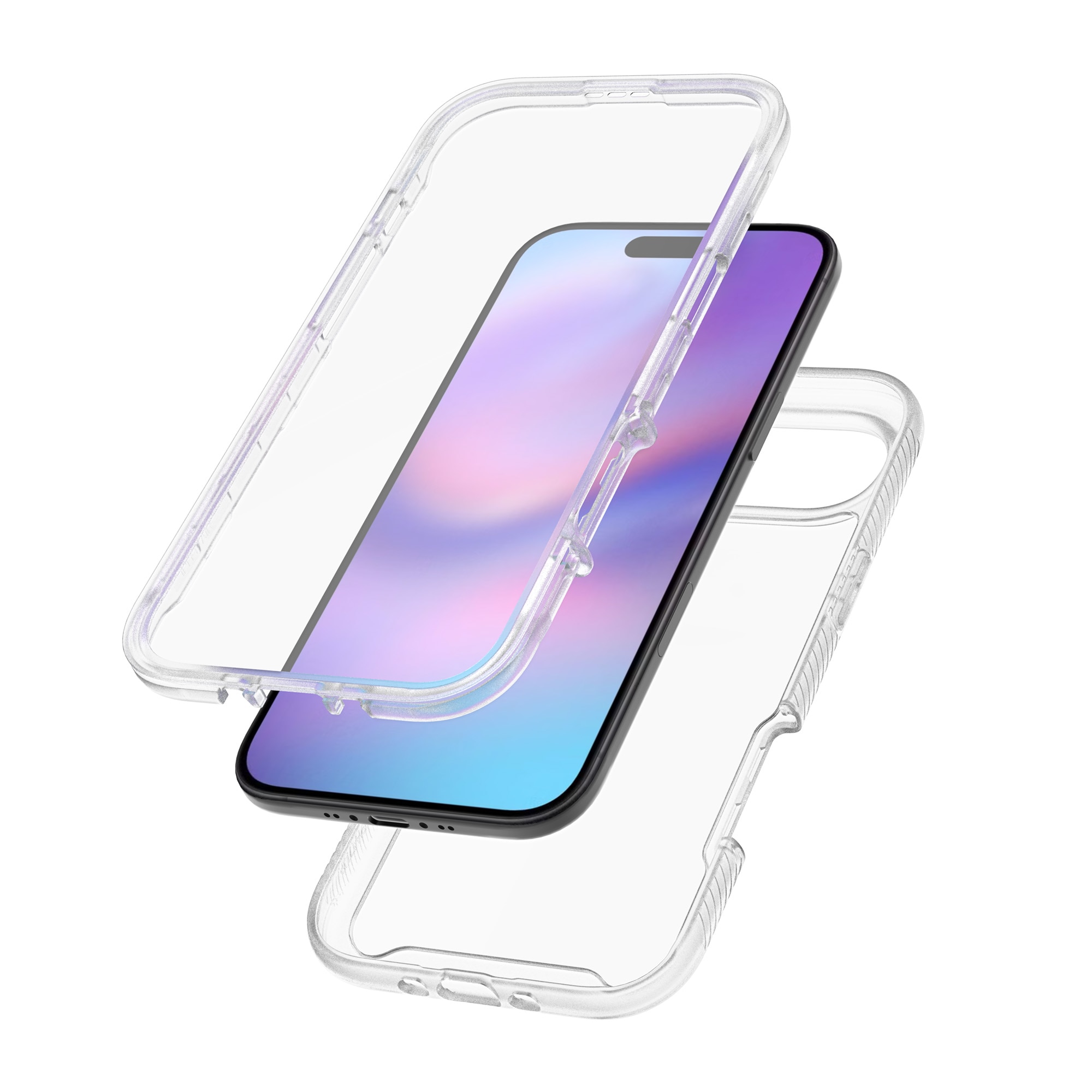 Full Protection Case iPhone 17 Air Gjennomsiktig