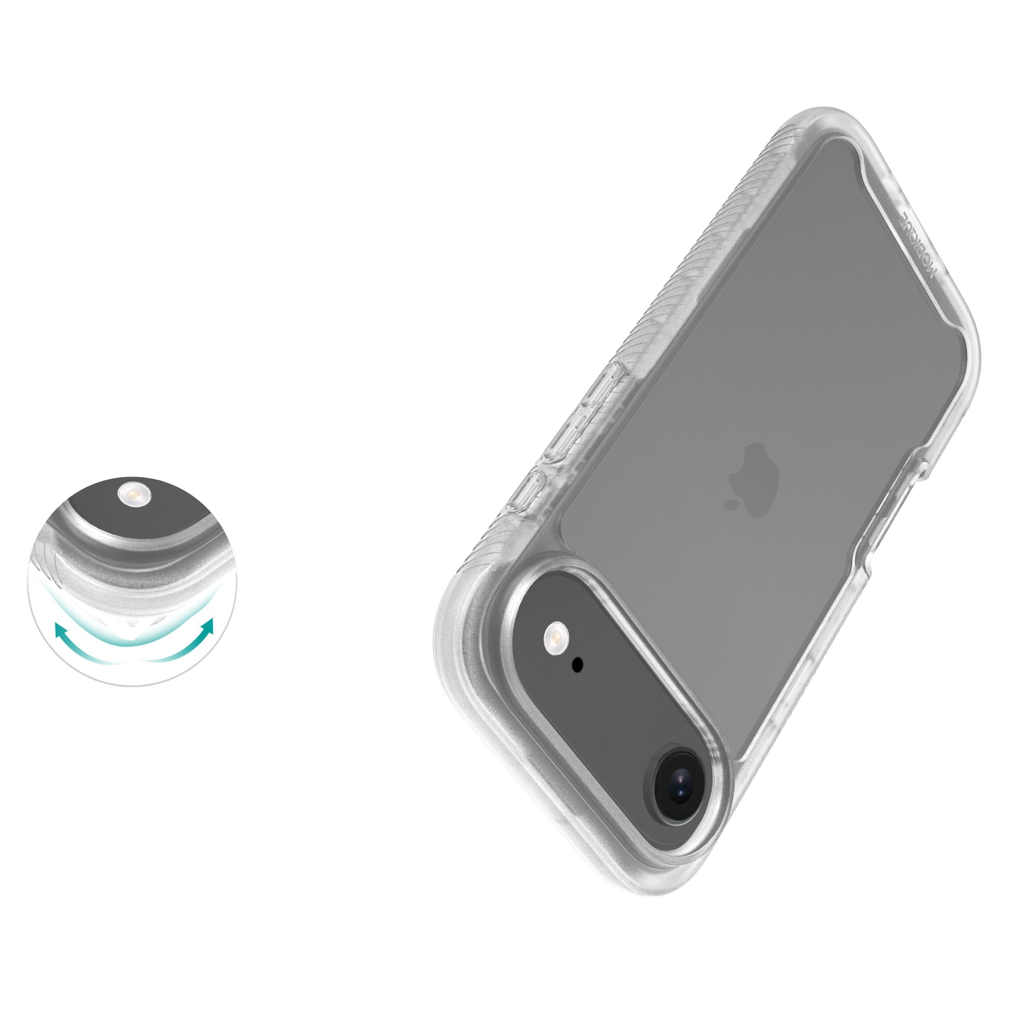 Full Protection Case iPhone 17 Air Gjennomsiktig