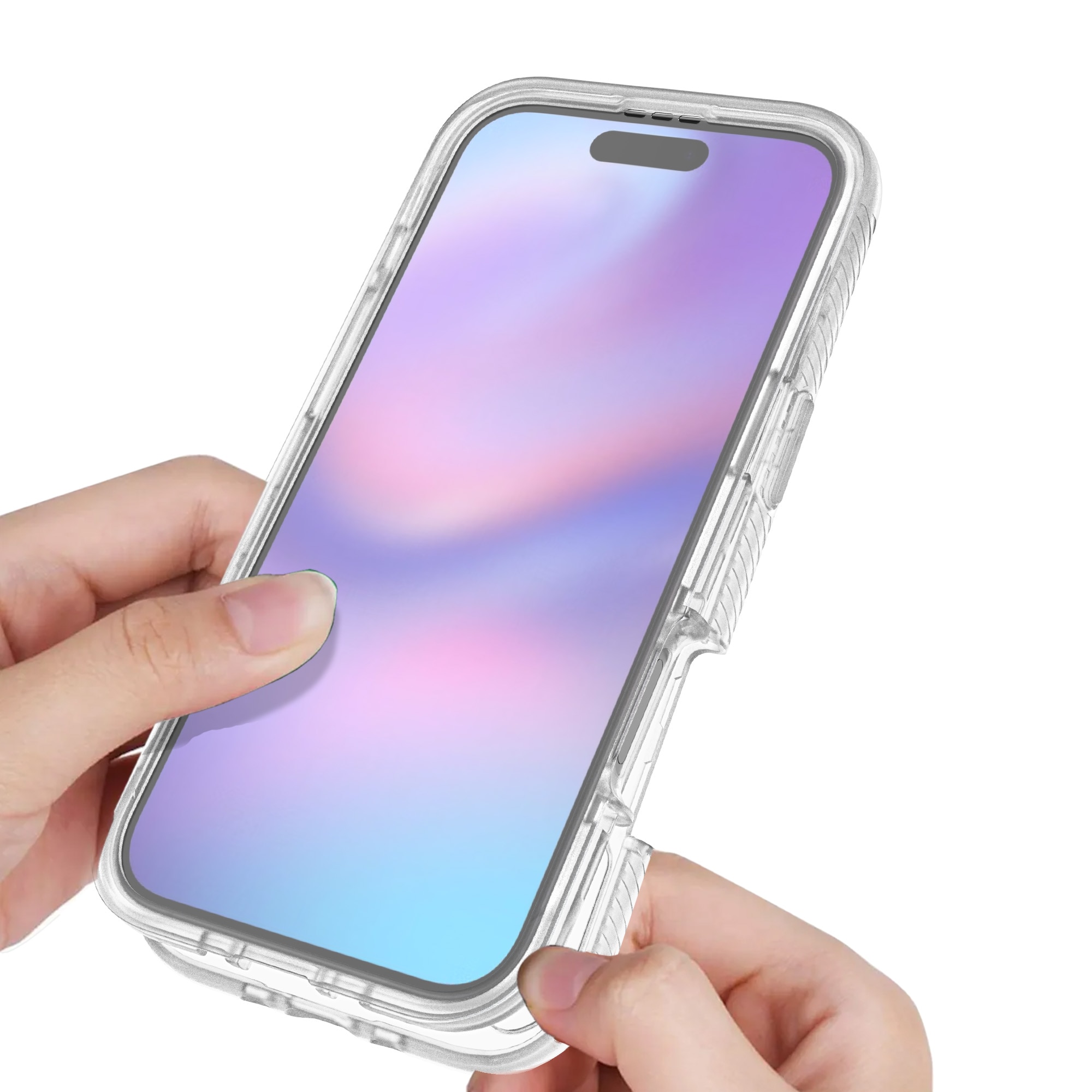Full Protection Case iPhone 17 Air Gjennomsiktig