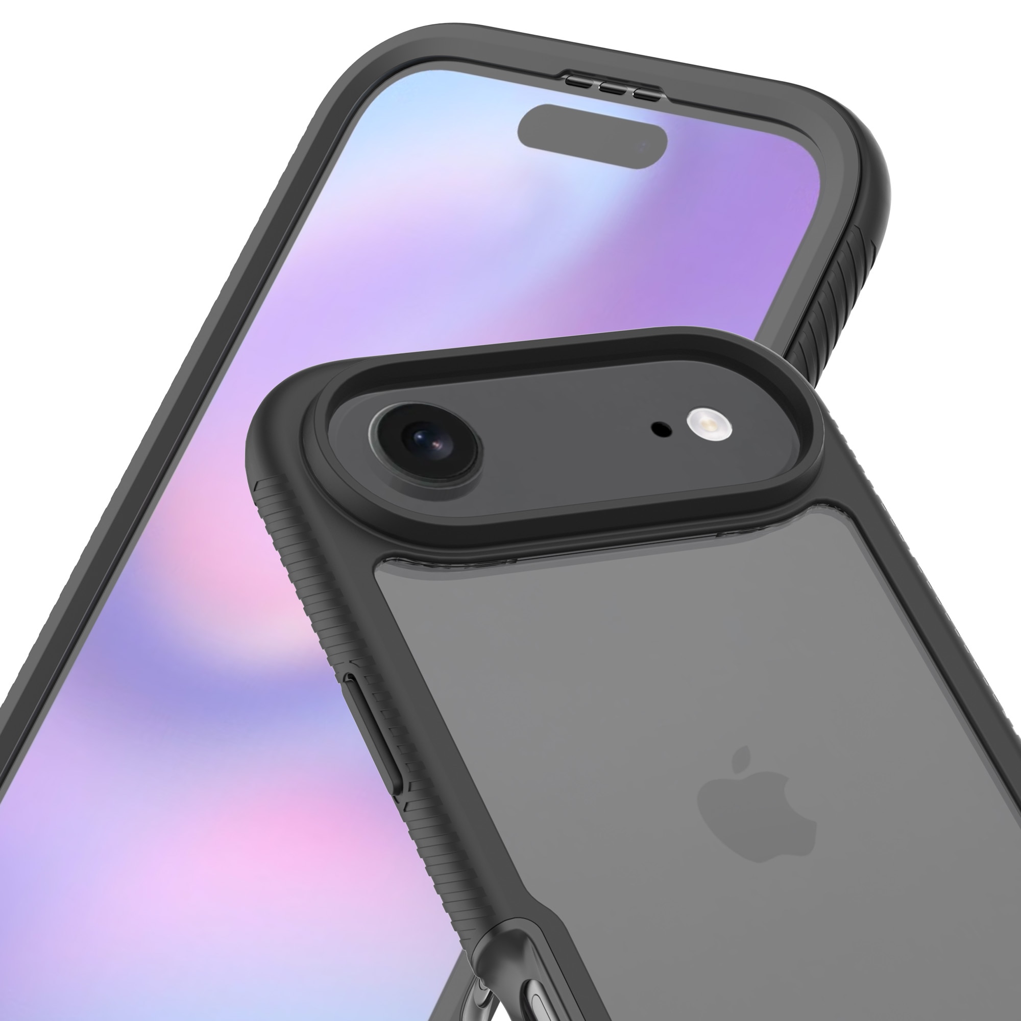 Full Protection Case iPhone 17 Air Svart/gjennomsiktig