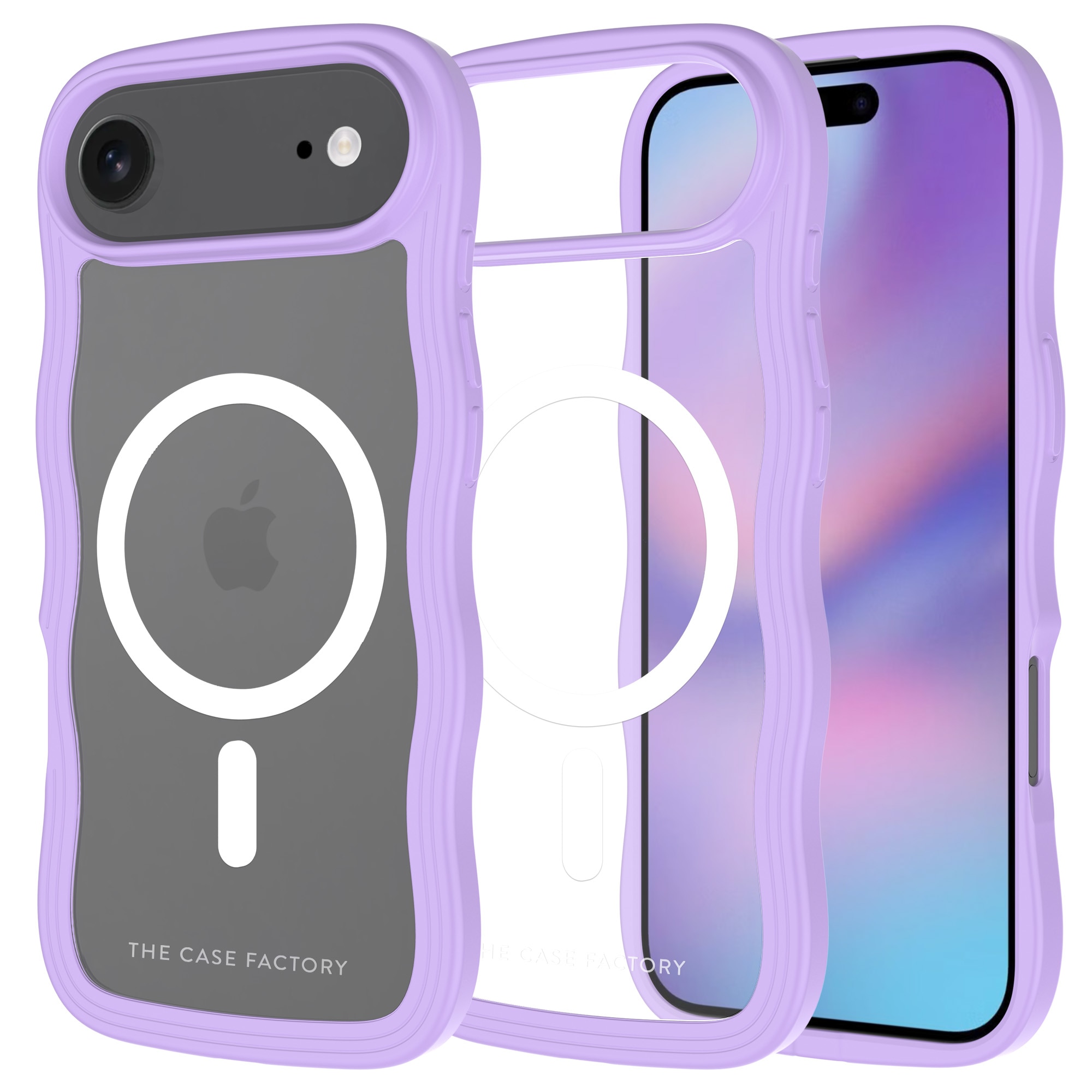The Wave Mag Case iPhone Air Lilla