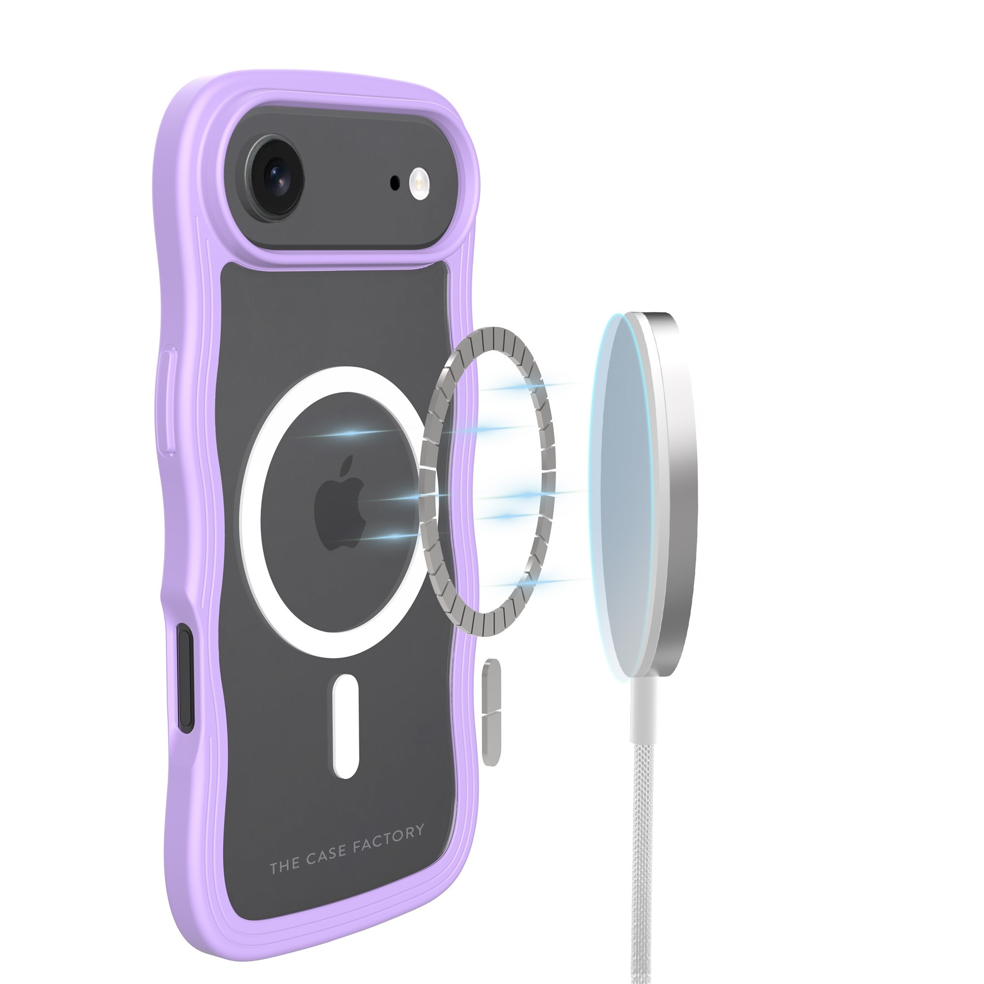 The Wave Mag Case iPhone Air Lilla