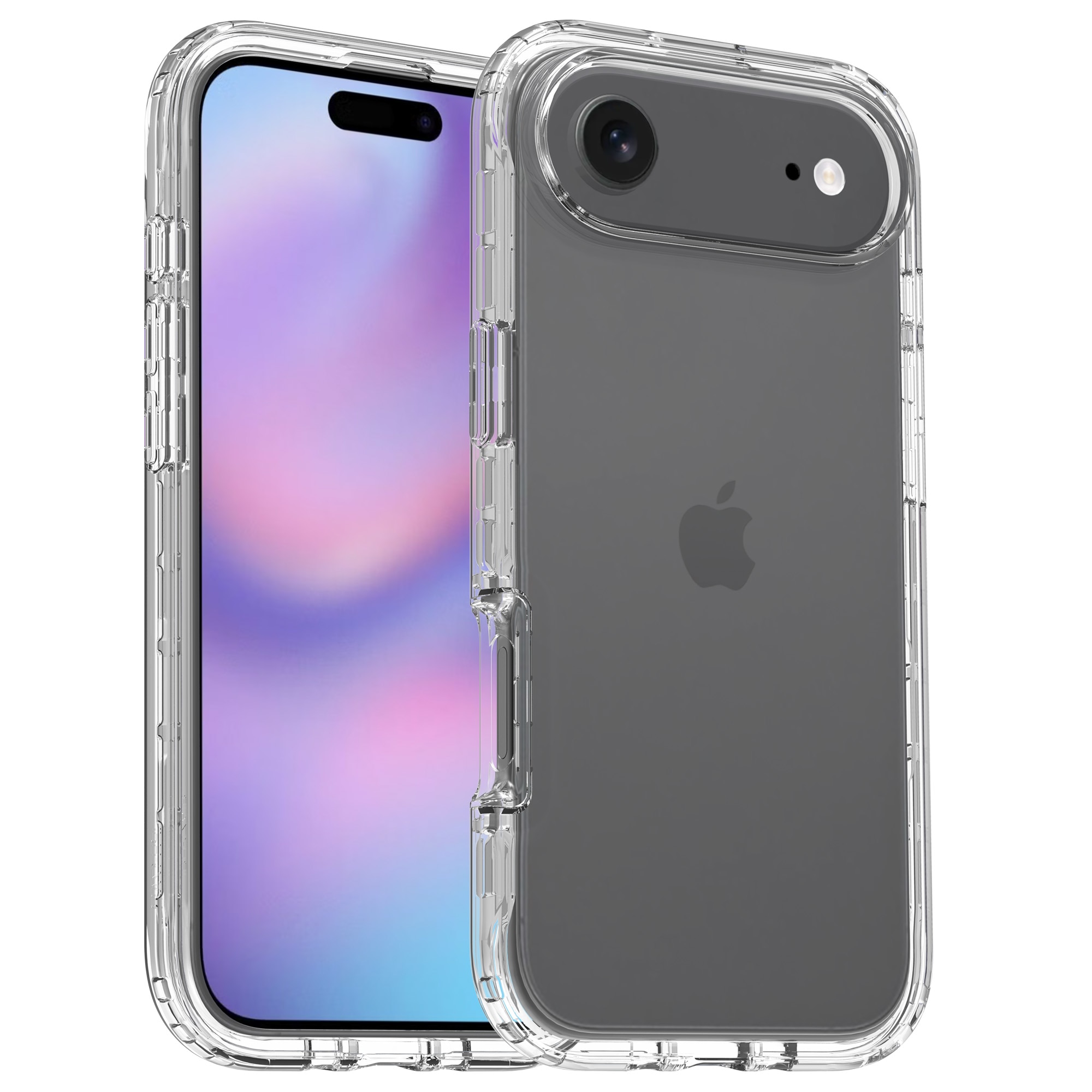 Full Cover Deksel iPhone 17 Air Gjennomsiktig