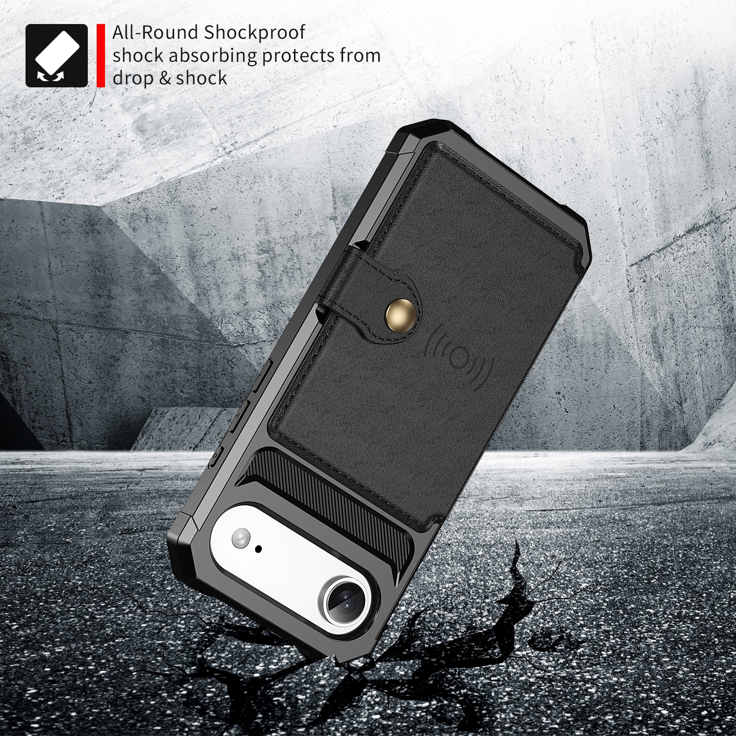 Tough Multi-slot Deksel iPhone Air Svart