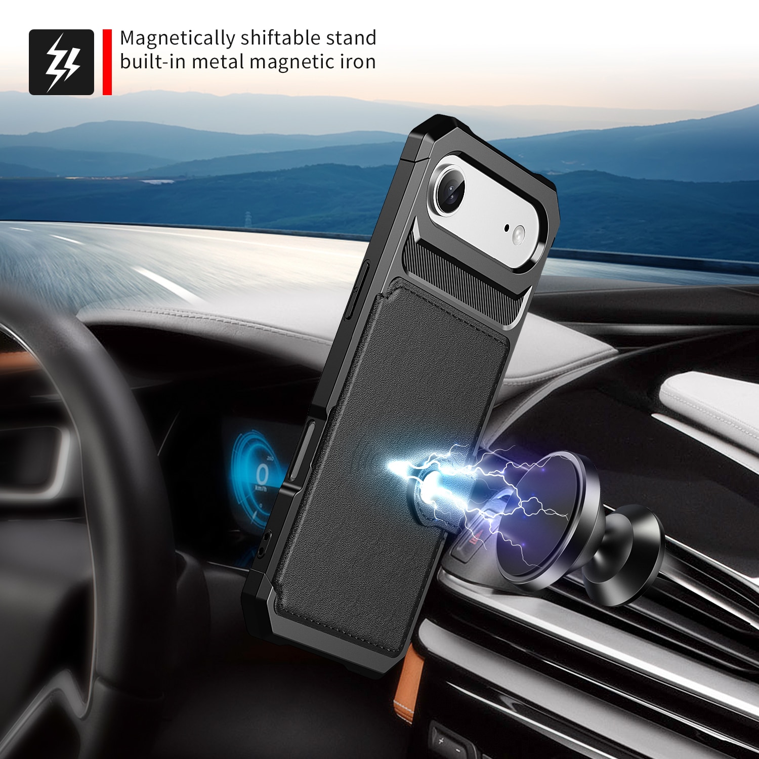 Tough Multi-slot Deksel iPhone Air Svart