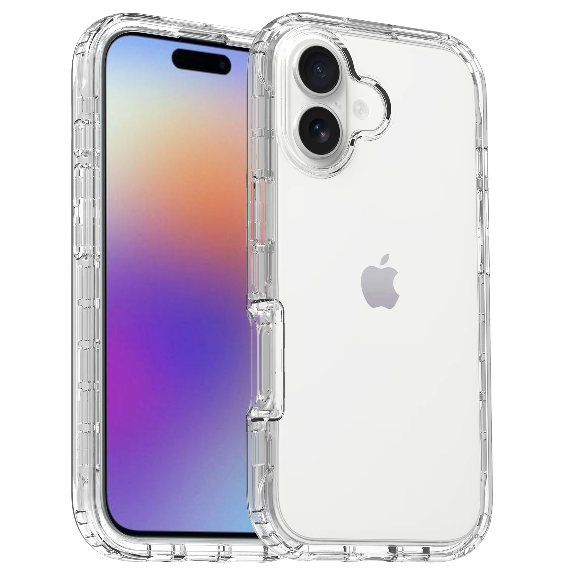 Full Cover Deksel iPhone 17 Gjennomsiktig