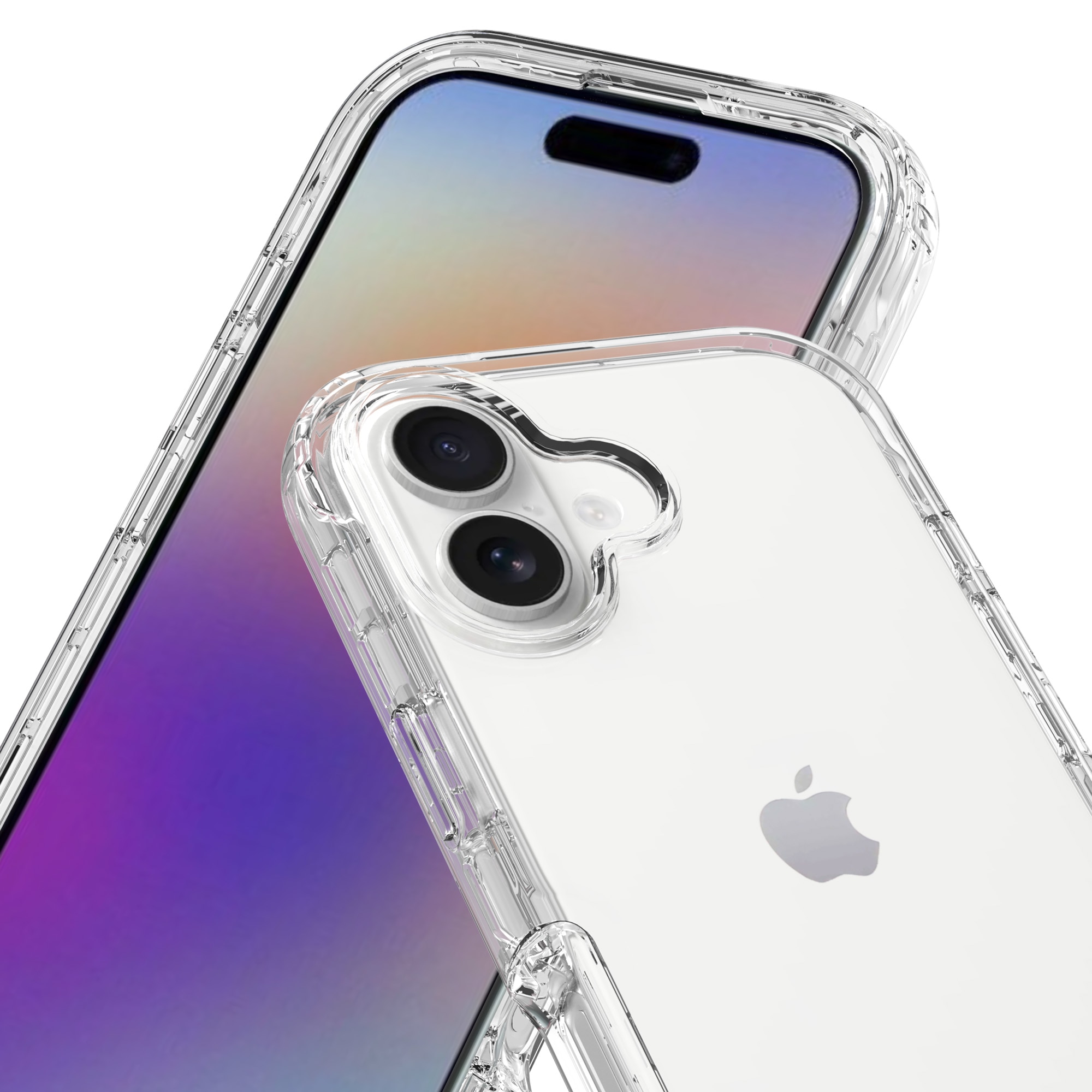 Full Cover Deksel iPhone 17 Gjennomsiktig