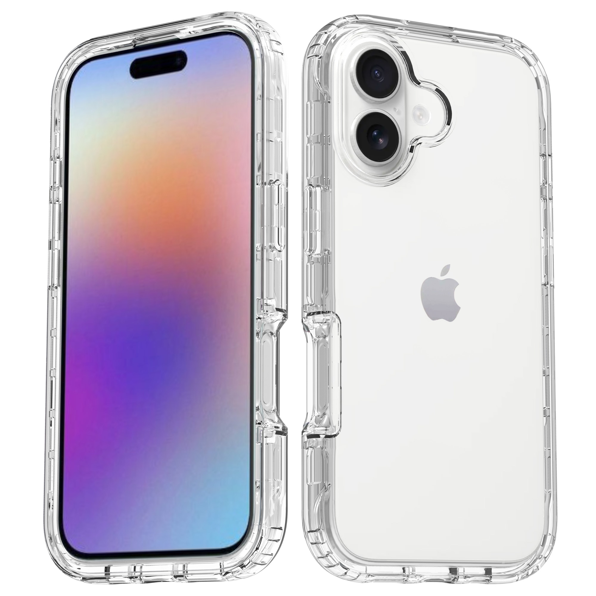 Full Cover Deksel iPhone 17 Gjennomsiktig