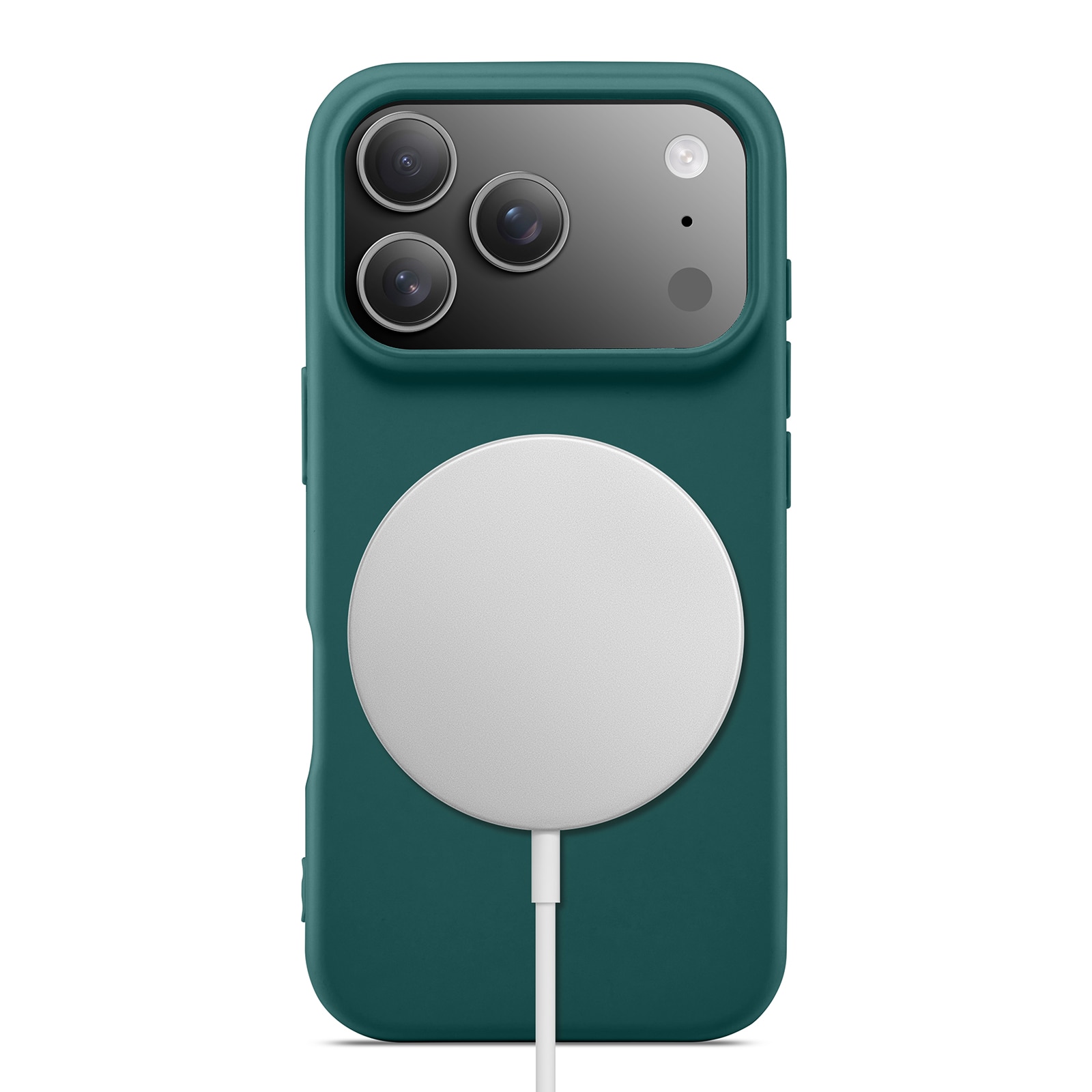 TPU Deksel MagSafe iPhone 17 Pro Mørk grønn