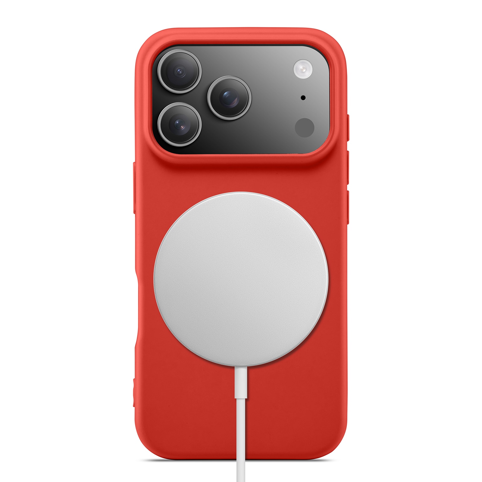 TPU Deksel MagSafe iPhone 17 Pro Rød