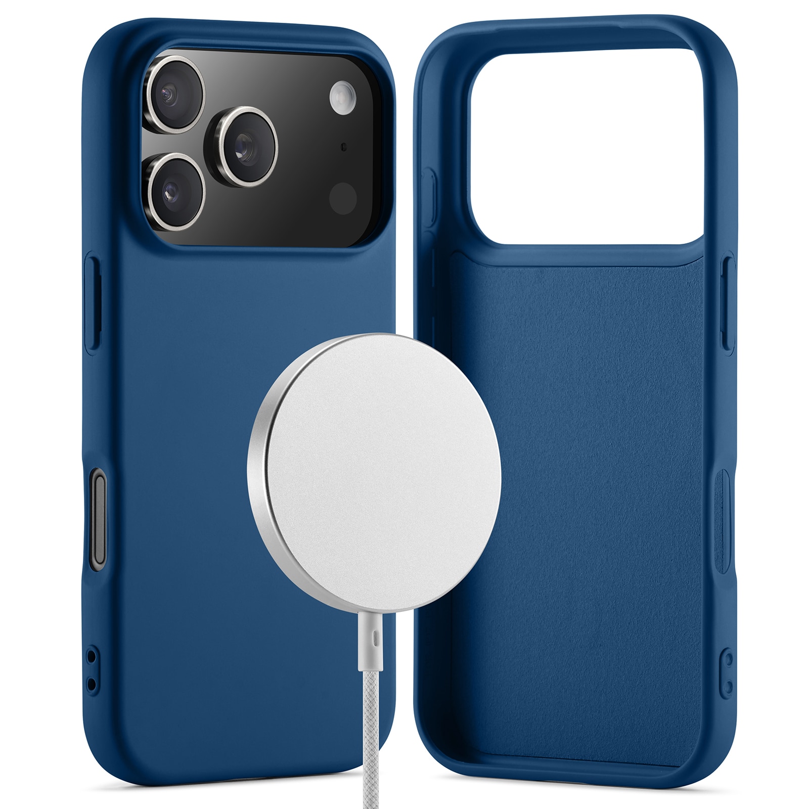 TPU Deksel MagSafe iPhone 17 Pro Max Mørke blå
