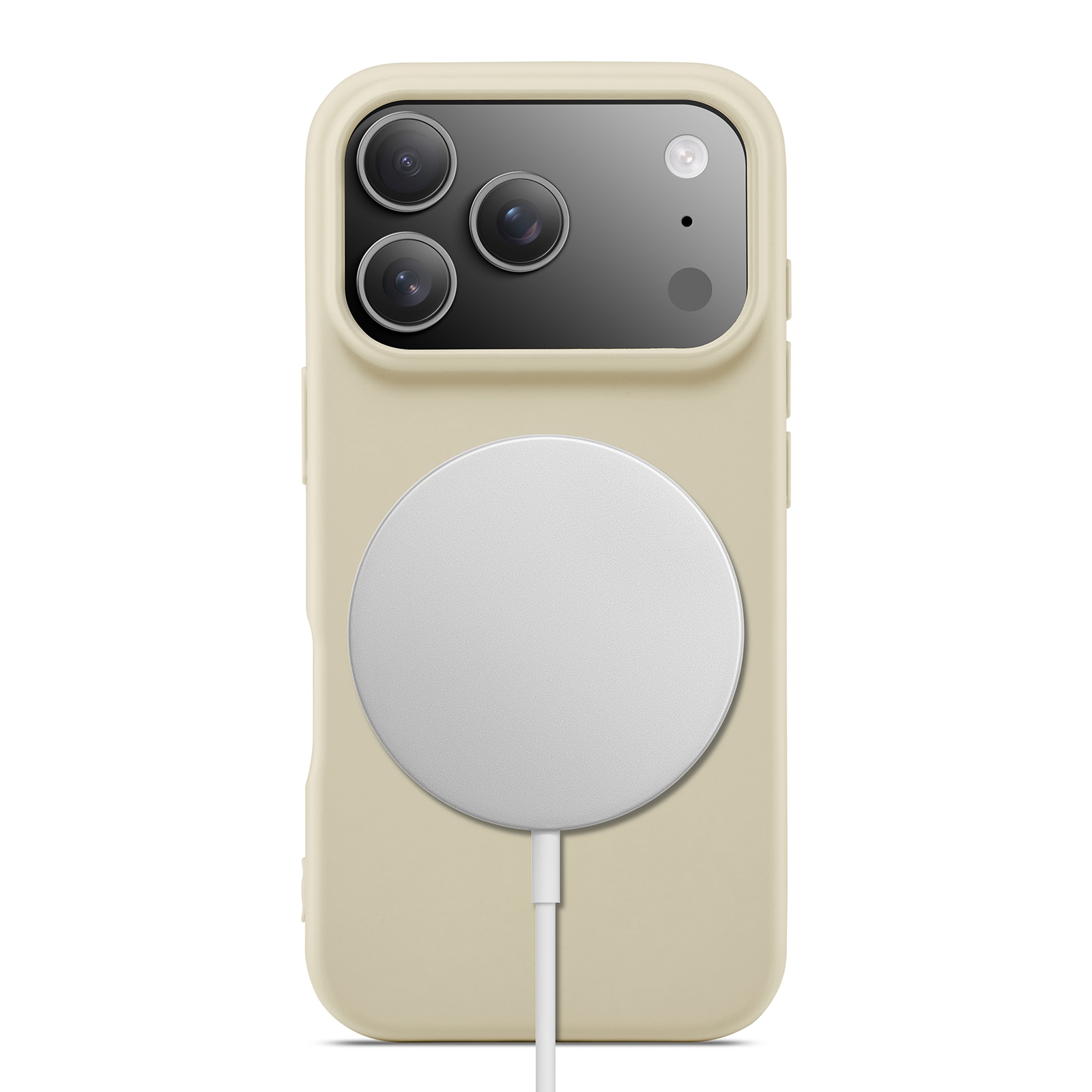 TPU Deksel MagSafe iPhone 17 Pro Max Beige