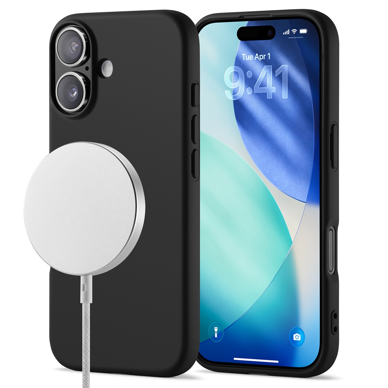 TPU Deksel MagSafe iPhone 17 Svart