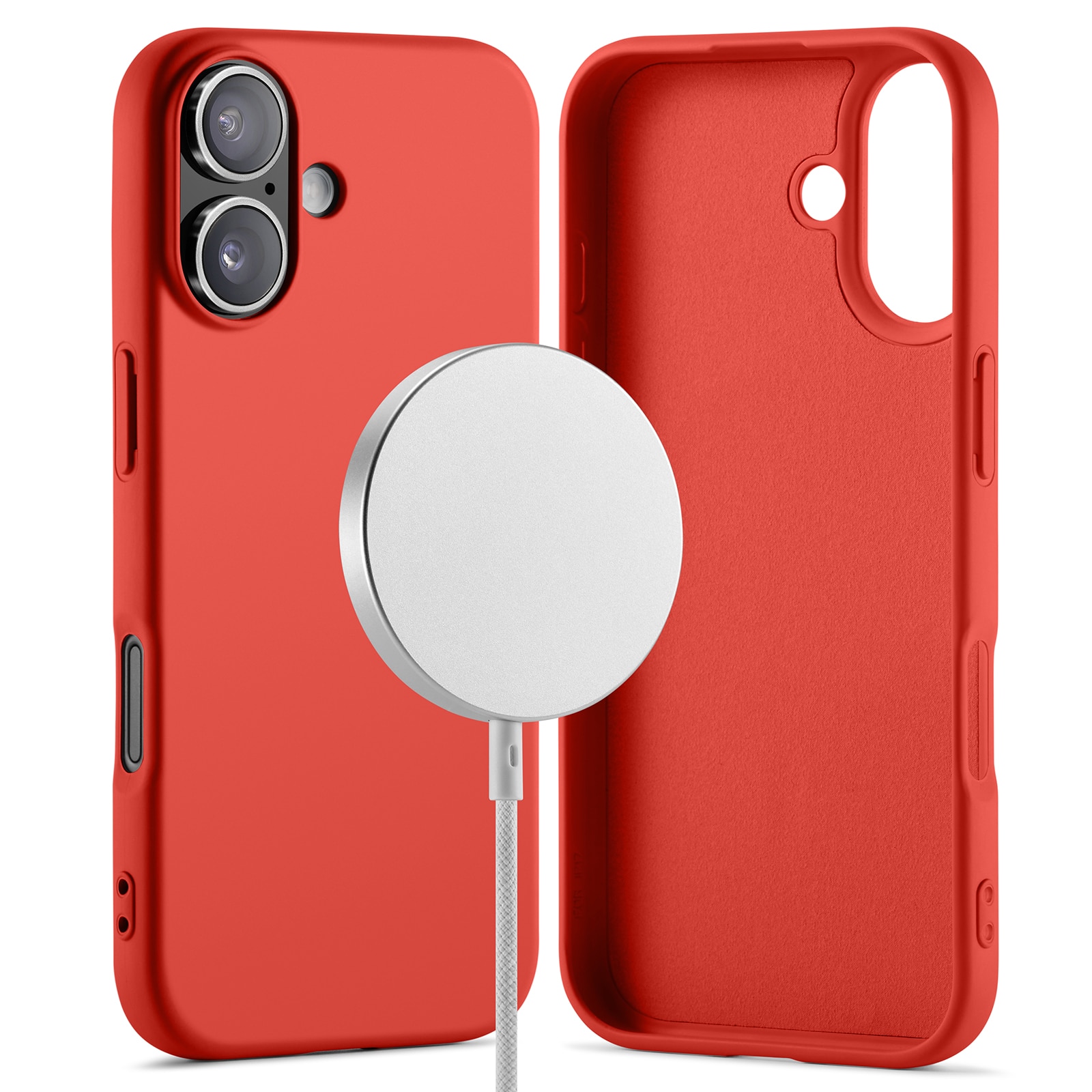 TPU Deksel MagSafe iPhone 17 Rød