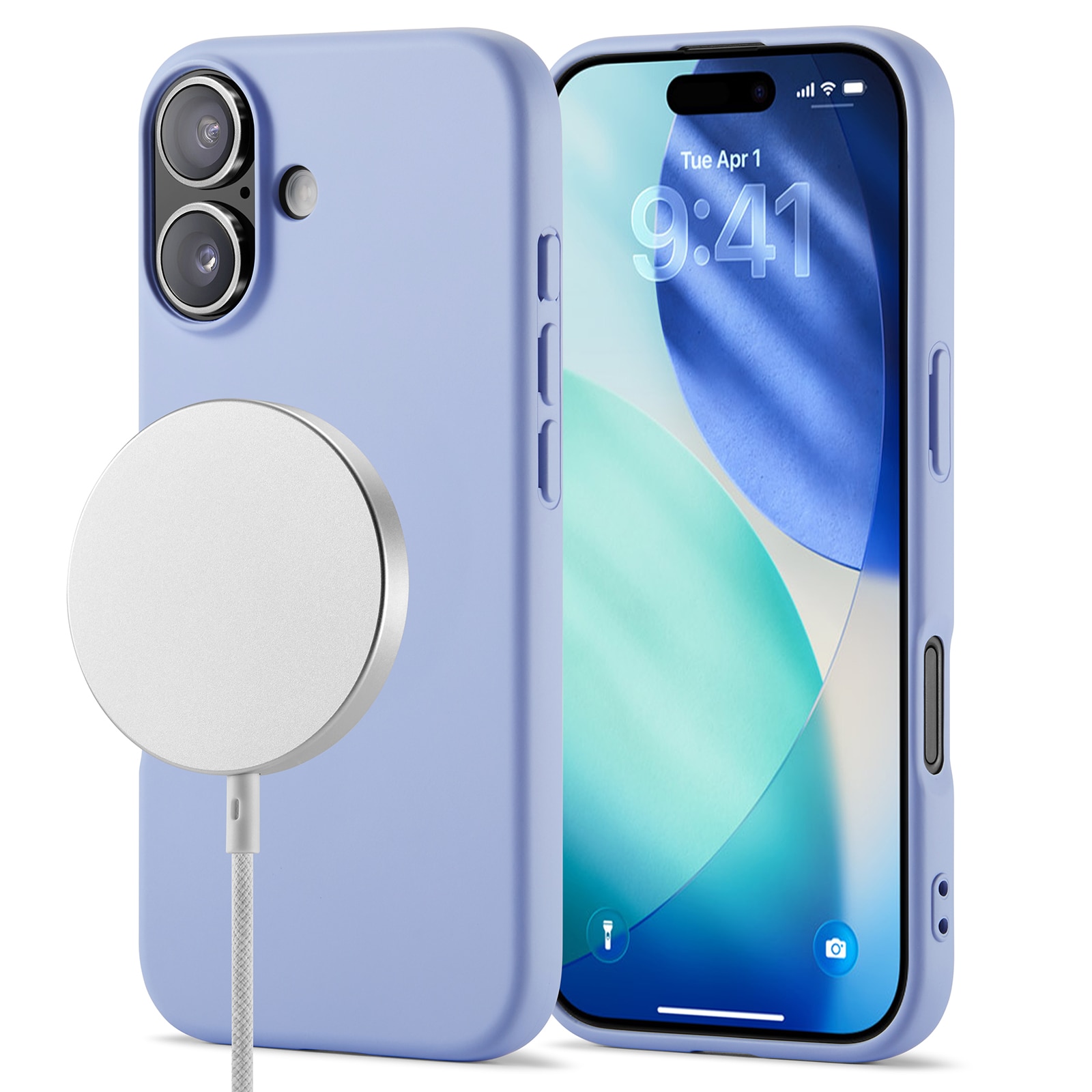 TPU Deksel MagSafe iPhone 17 Lilla