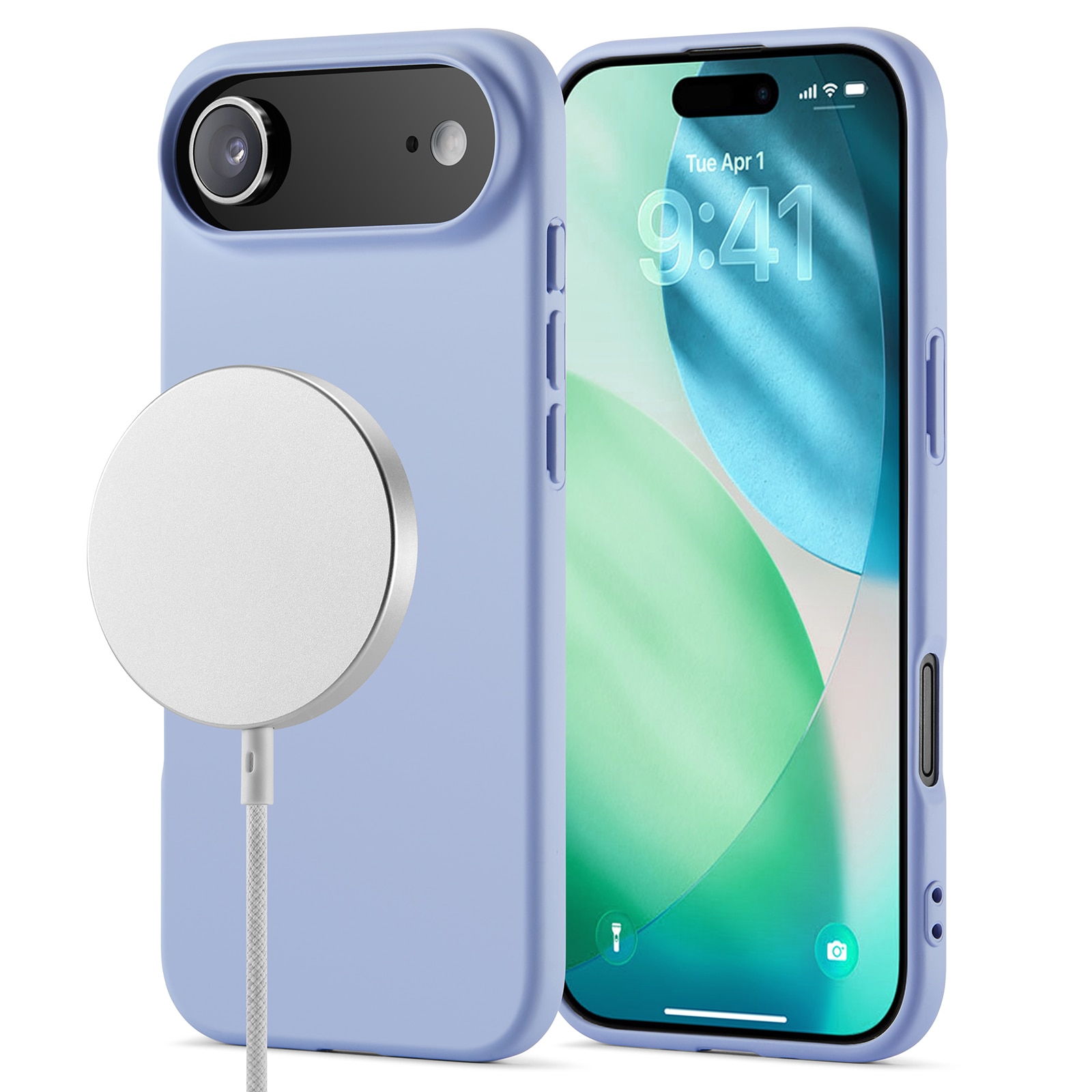 TPU Deksel MagSafe iPhone 17 Air Lilla