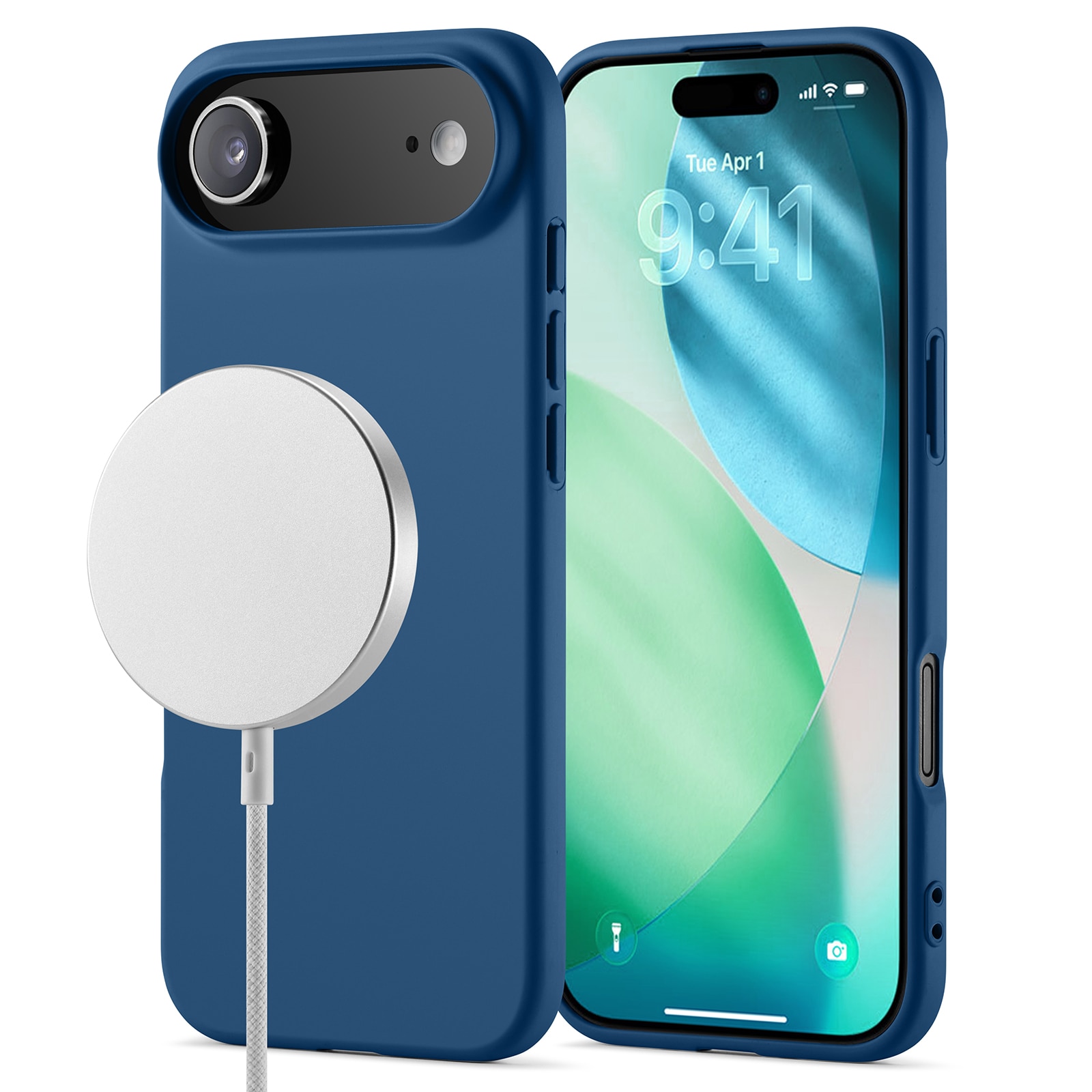 TPU Deksel MagSafe iPhone 17 Air Mørke blå