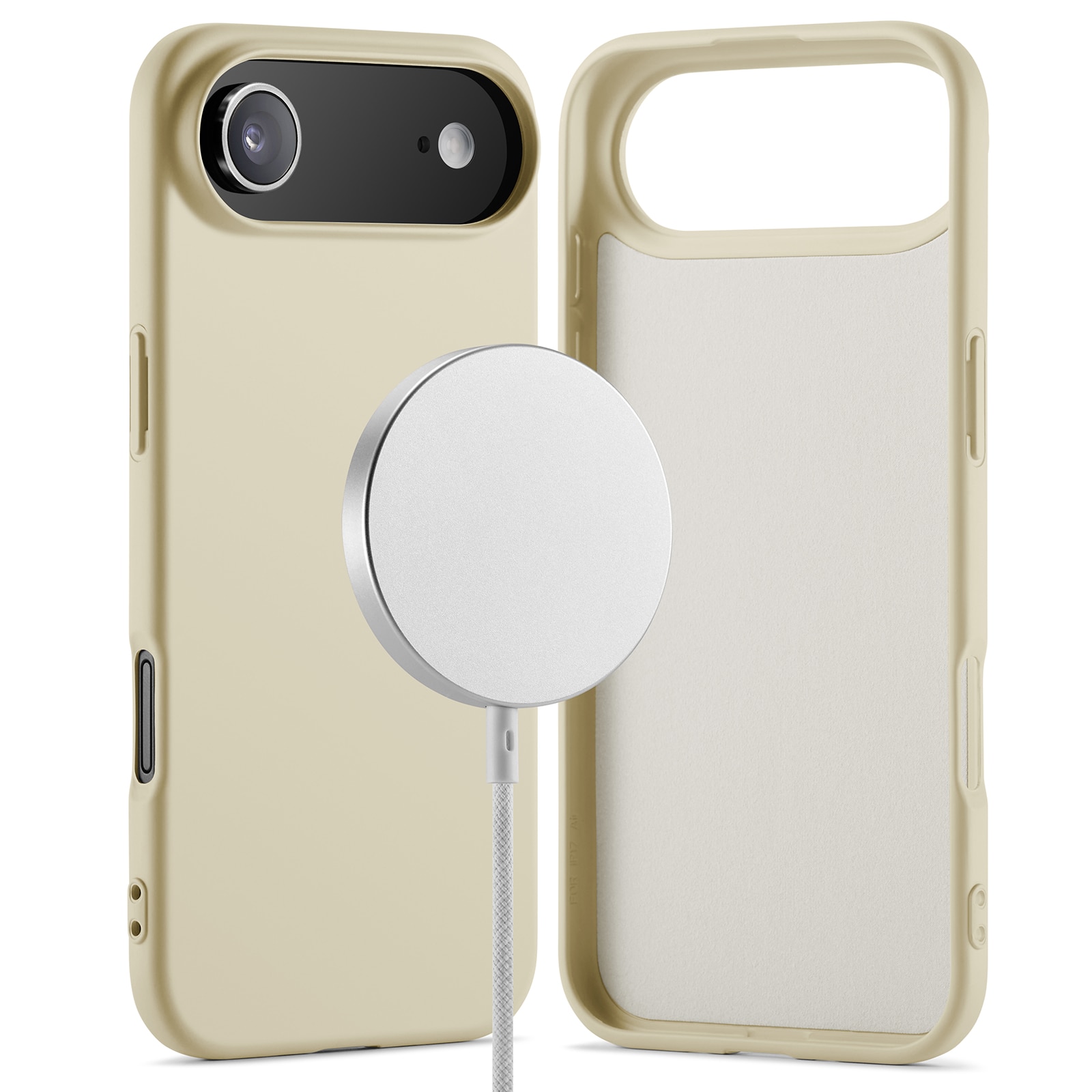 TPU Deksel MagSafe iPhone 17 Air Beige