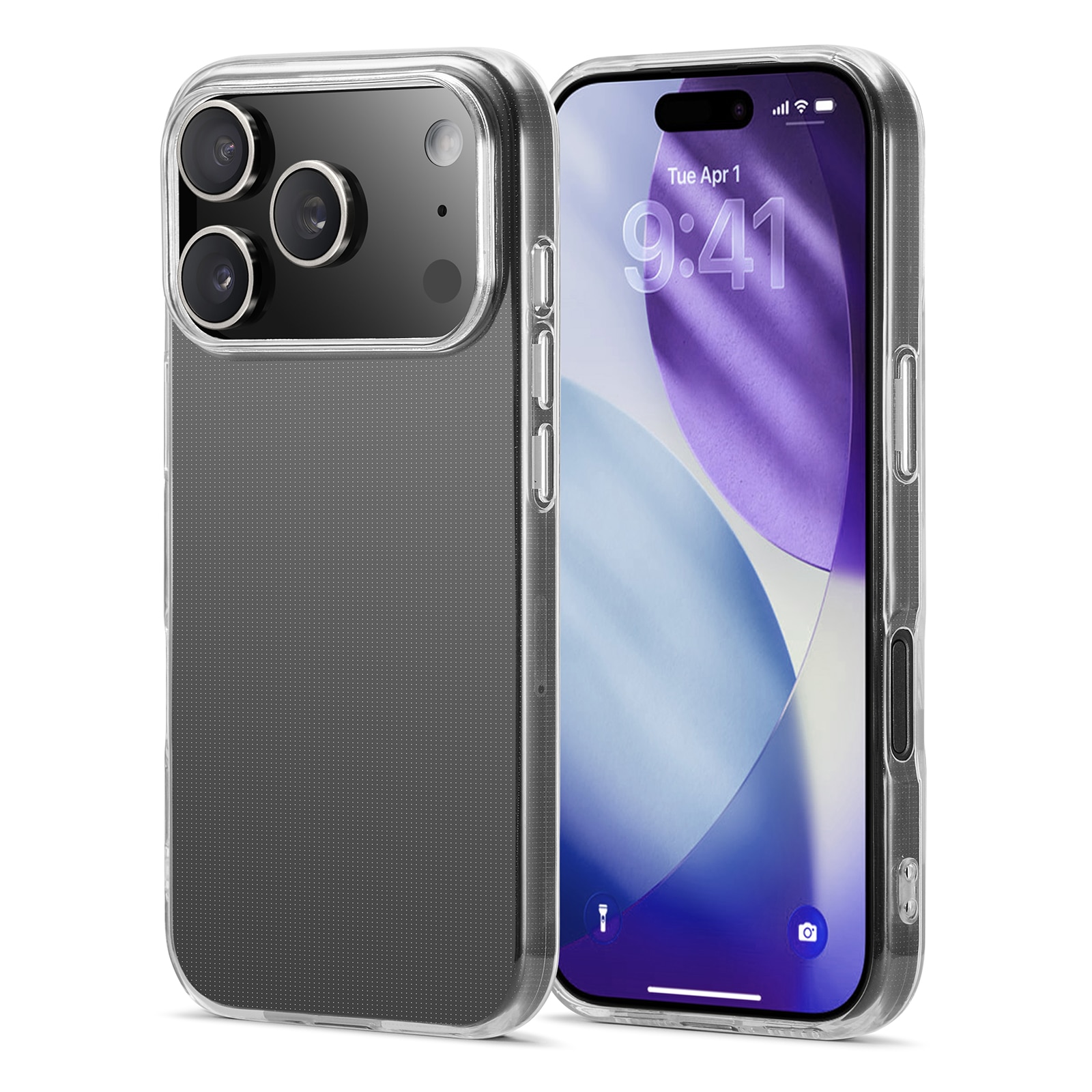 TPU Deksel iPhone 17 Pro Gjennomsiktig