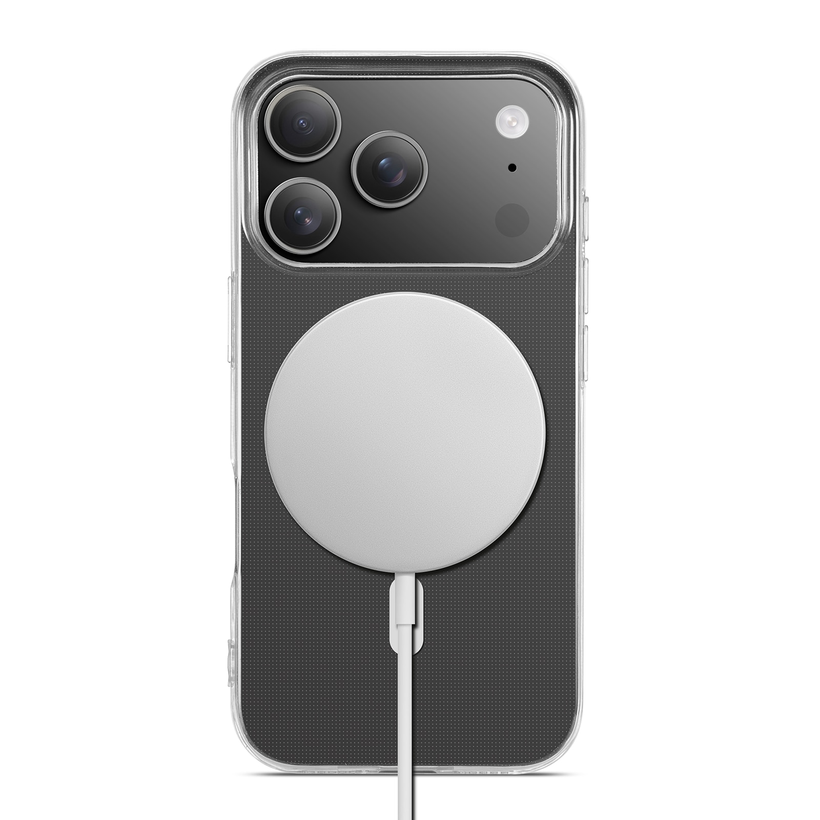 TPU Deksel MagSafe iPhone 17 Pro Gjennomsiktig