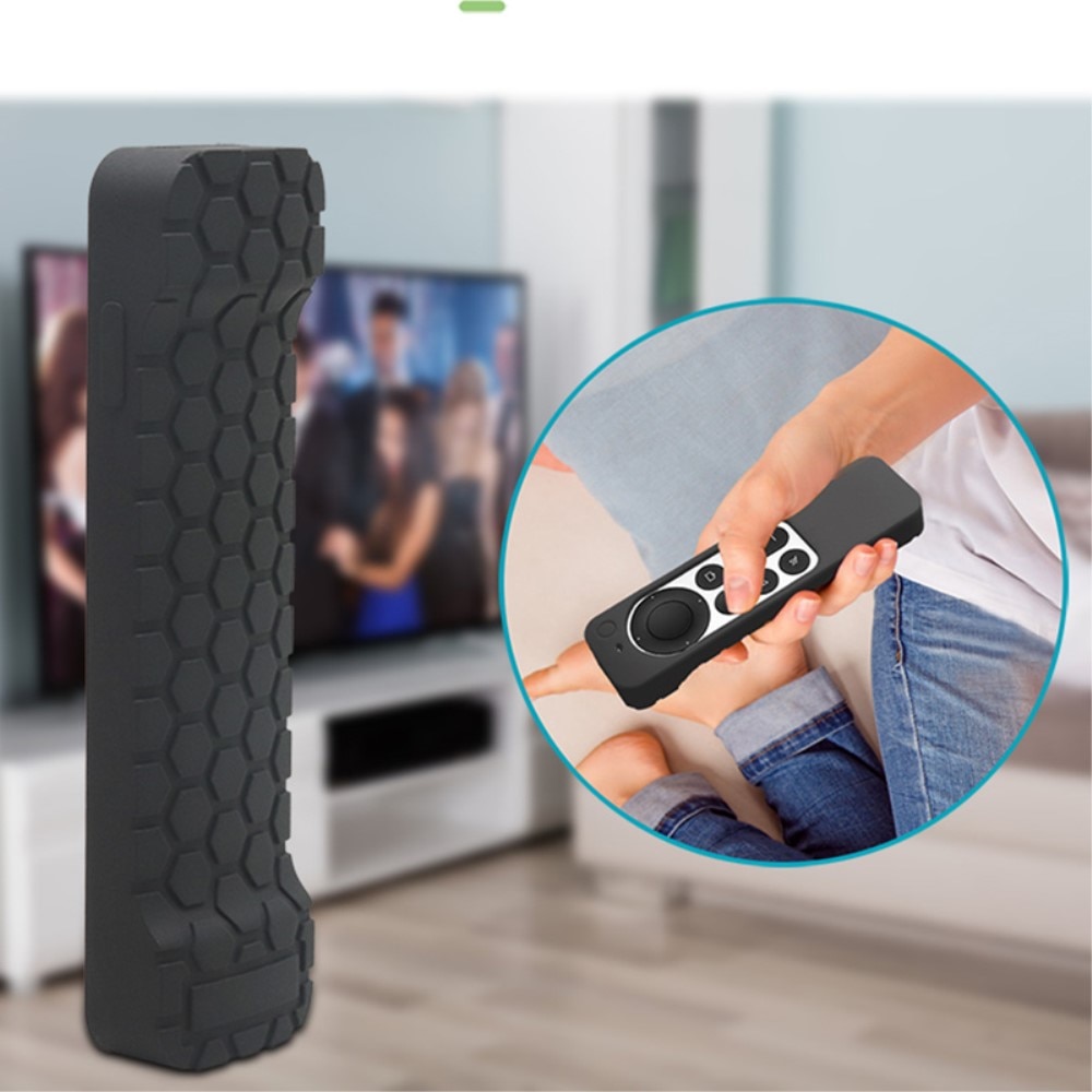 Apple TV 4K 2021/Apple TV Remote (gen 2) silikondeksel svart
