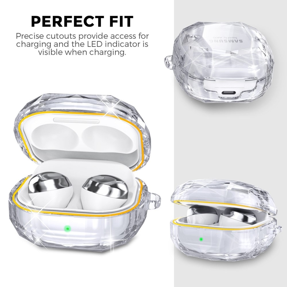 Diamond Case Samsung Galaxy Buds FE gjennomsiktig