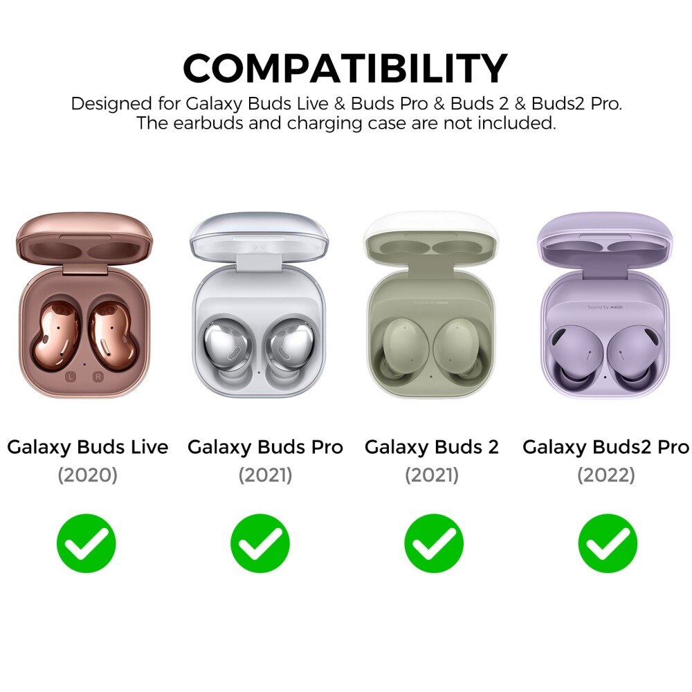 Diamond Case Samsung Galaxy Buds FE gjennomsiktig