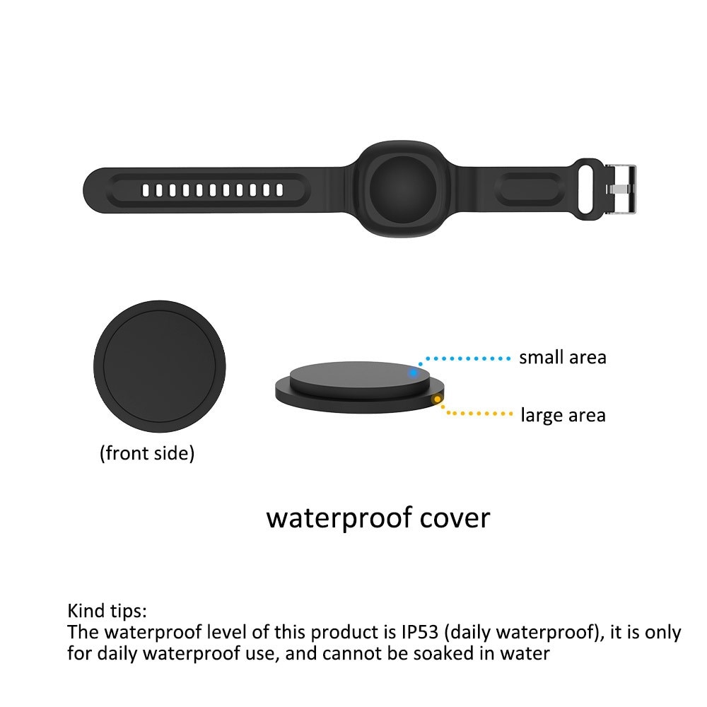 Samsung Galaxy SmartTag Vanntett Silikonreim svart
