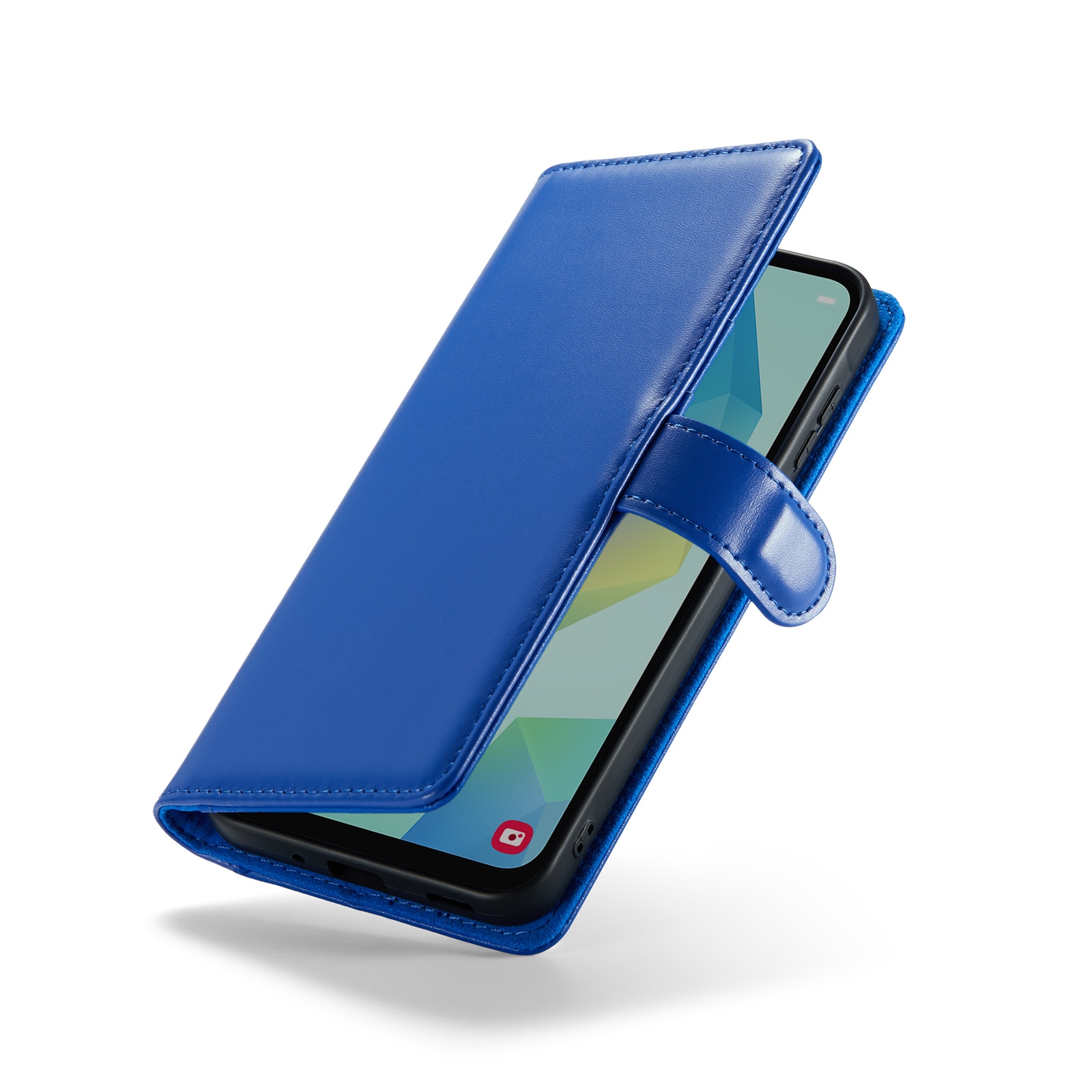 Ekte Lærveske Samsung Galaxy A16 Blå