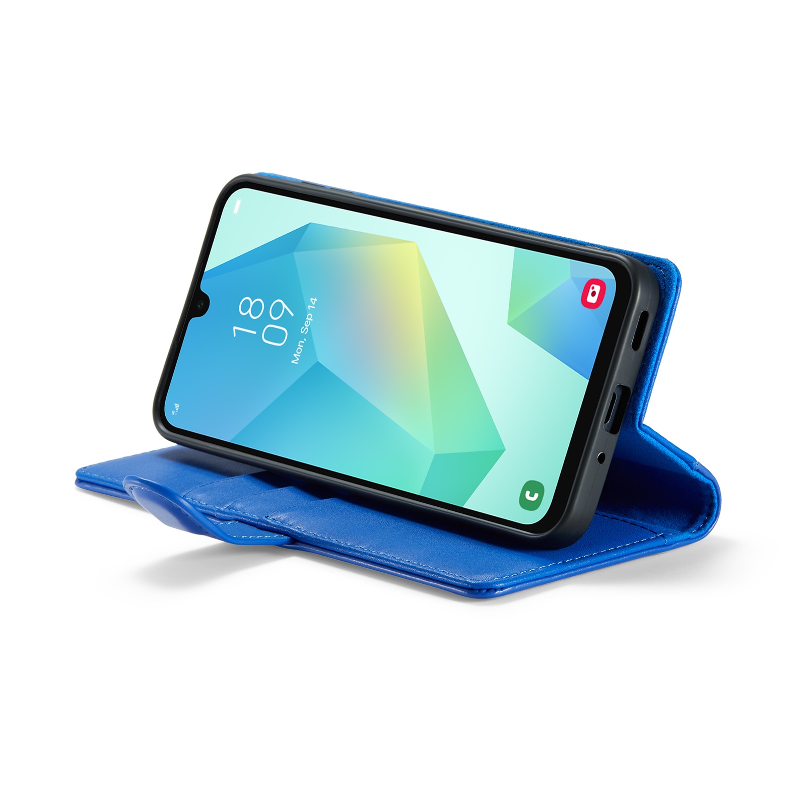 Ekte Lærveske Samsung Galaxy A16 Blå