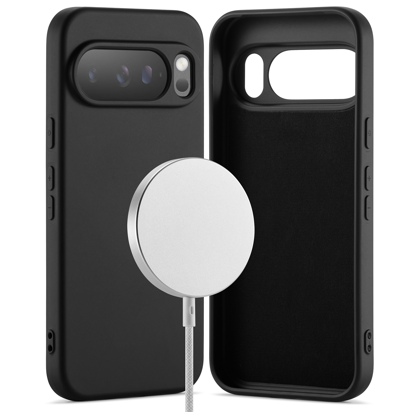 TPU Deksel MagSafe Google Pixel 10 Svart