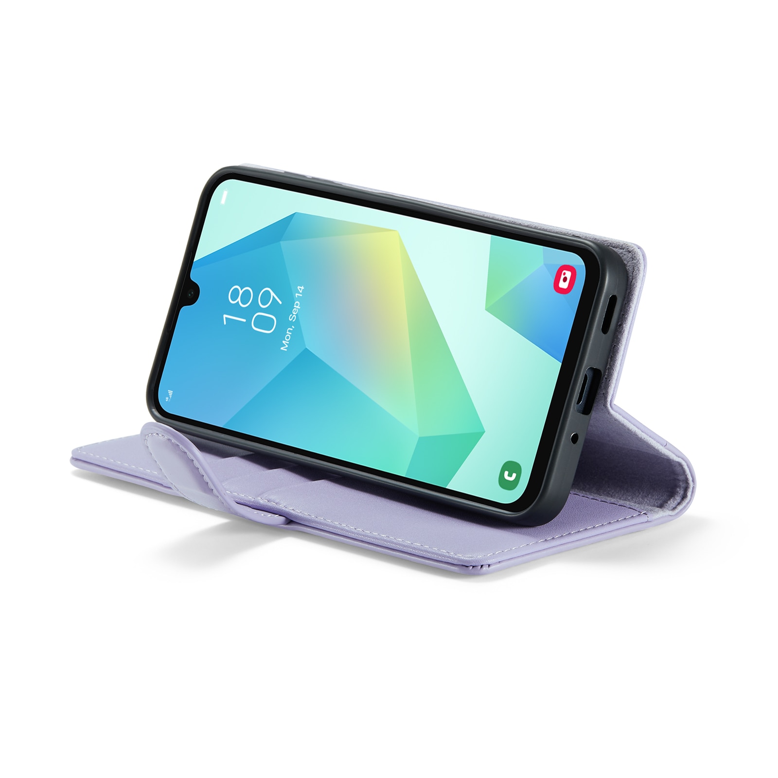 Ekte Lærveske Samsung Galaxy A16 Lilla
