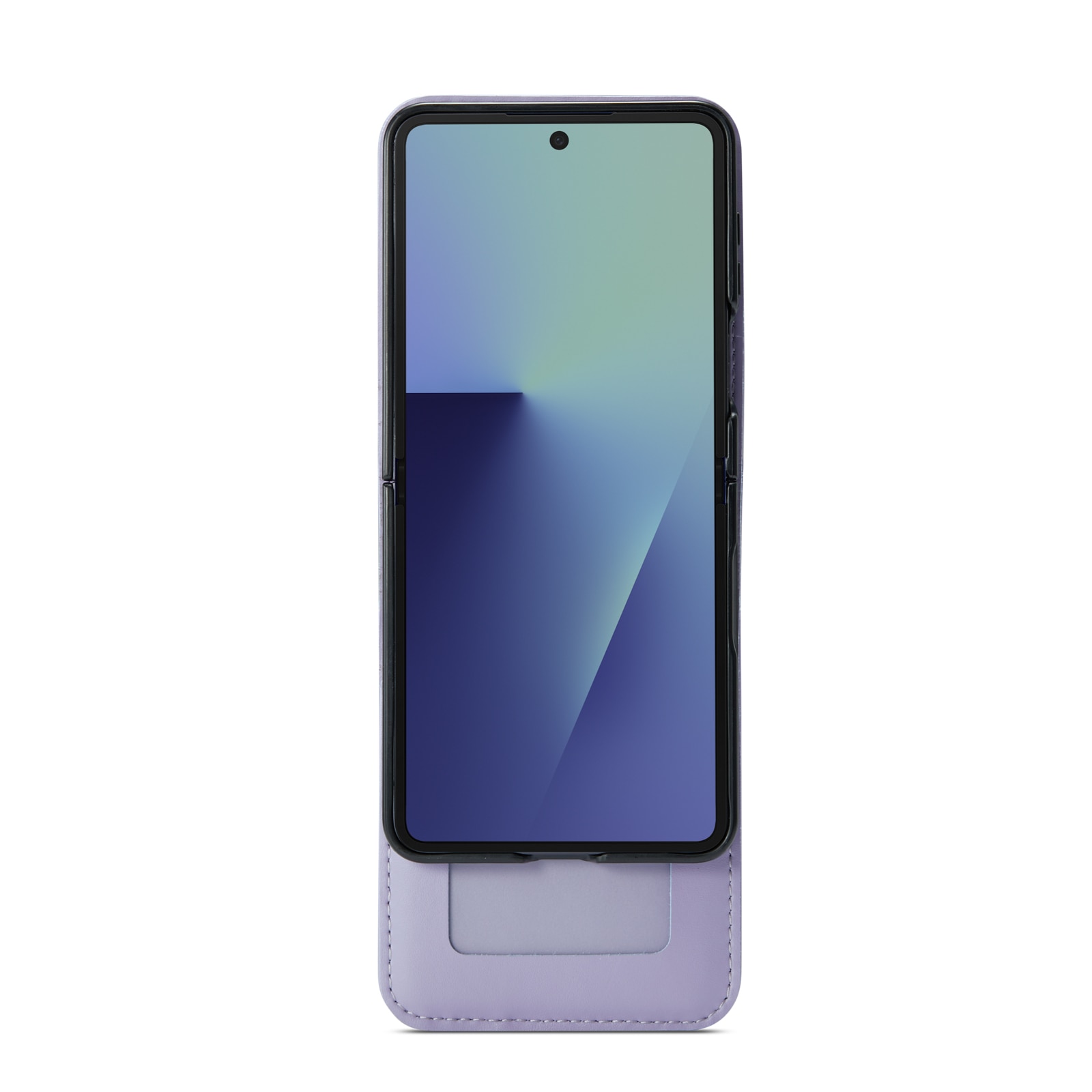 Ekte Lærveske Samsung Galaxy Z Flip 7 Lilla