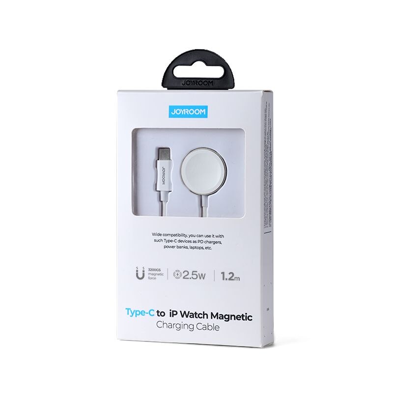 Apple Watch magnetisk ladekabel USB-C hvit (S-IW004)