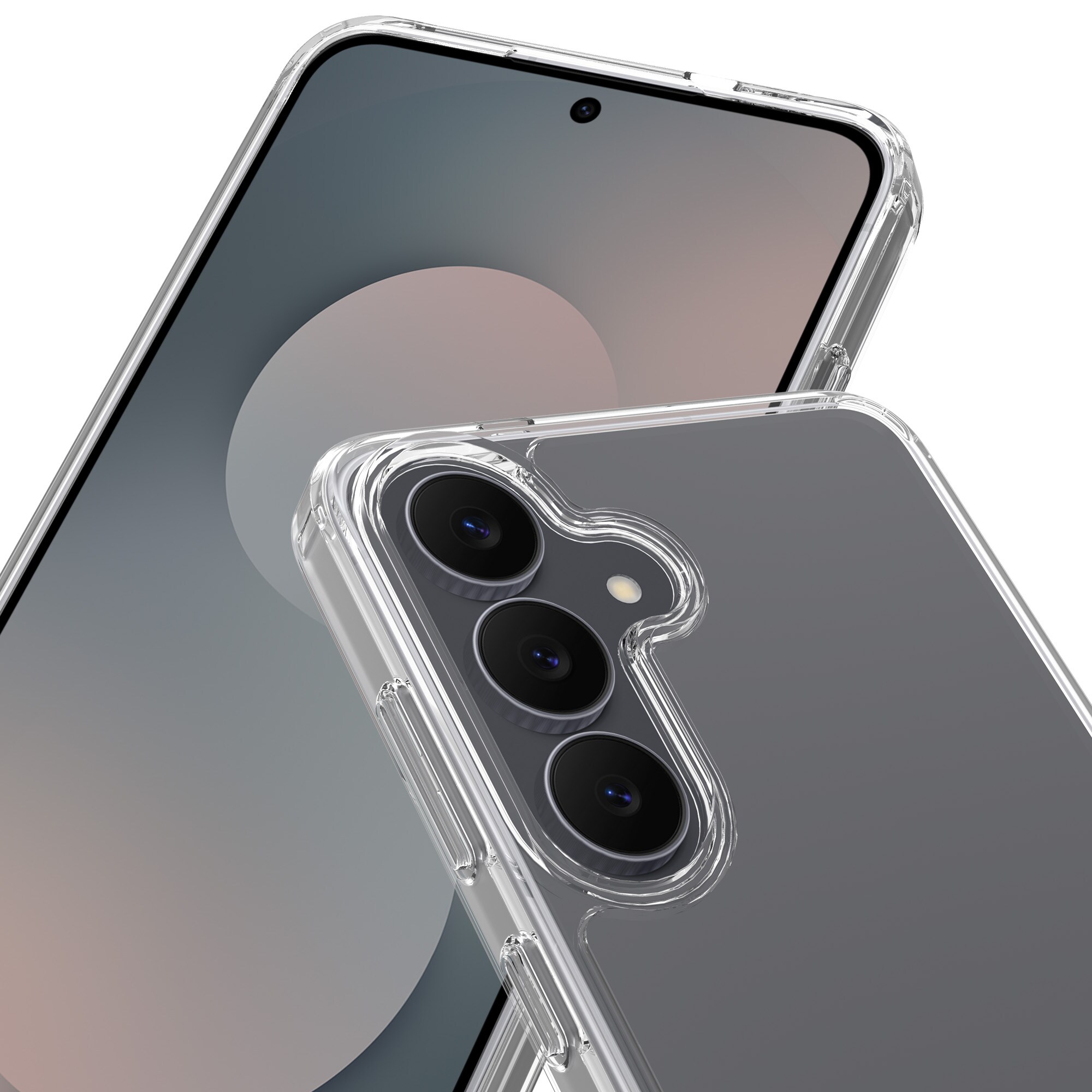 Hybriddeksel Samsung Galaxy S25 FE Gjennomsiktig